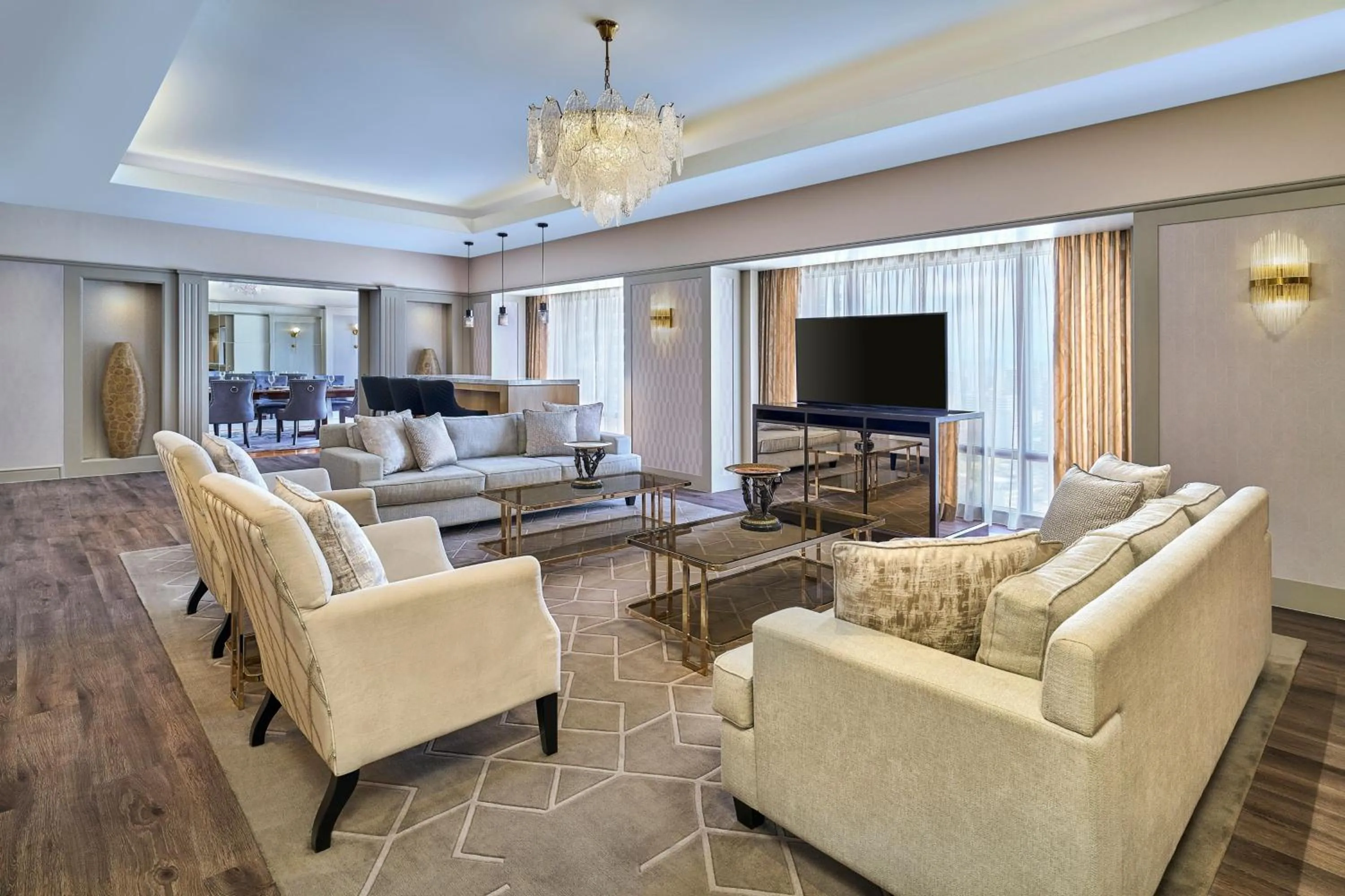 Living room in Sheraton Imperial Kuala Lumpur Hotel