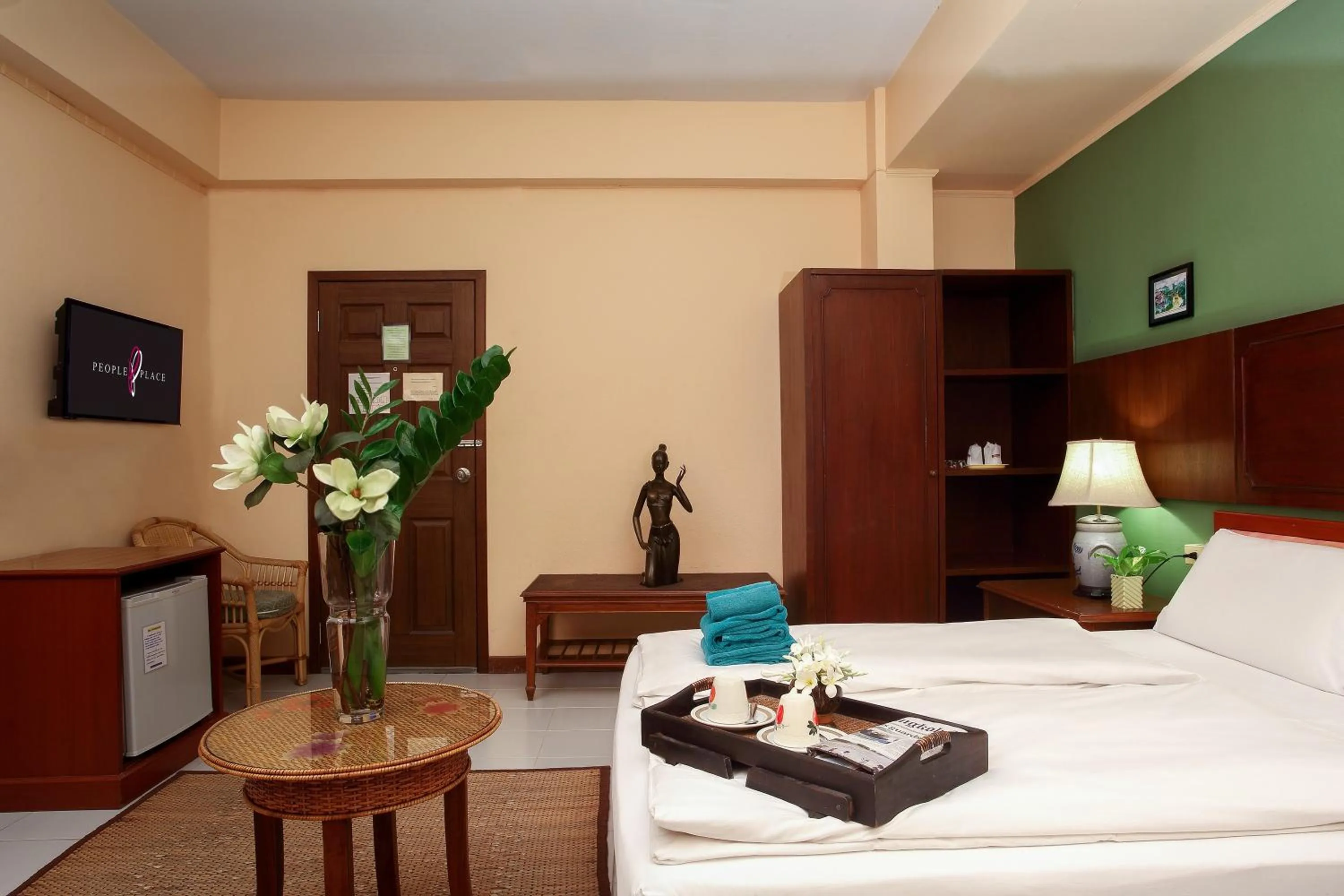 Bed in People Place Boutique In Town Hotel - SHA Extra Plus