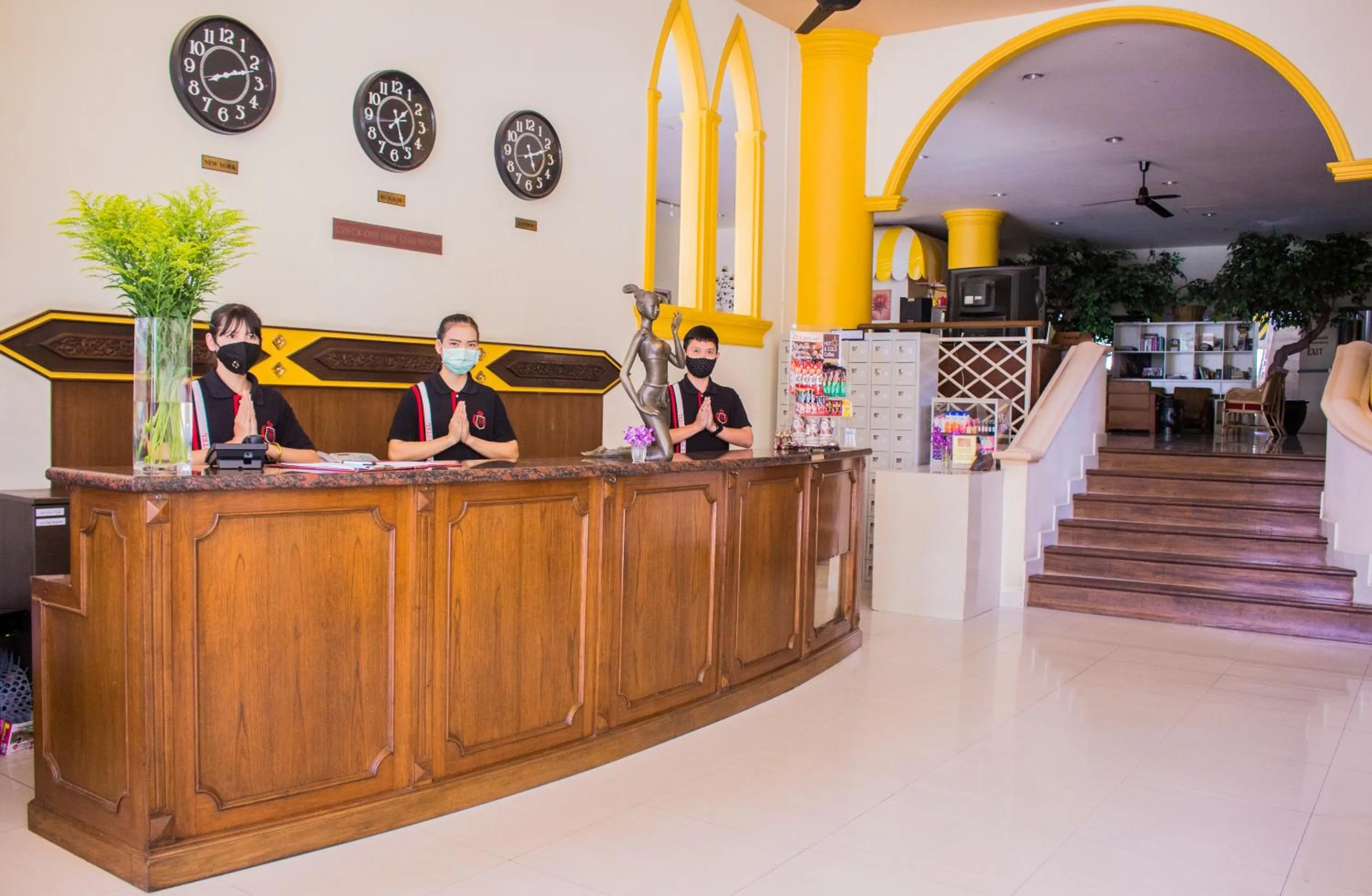 Lobby or reception in People Place Boutique In Town Hotel - SHA Extra Plus