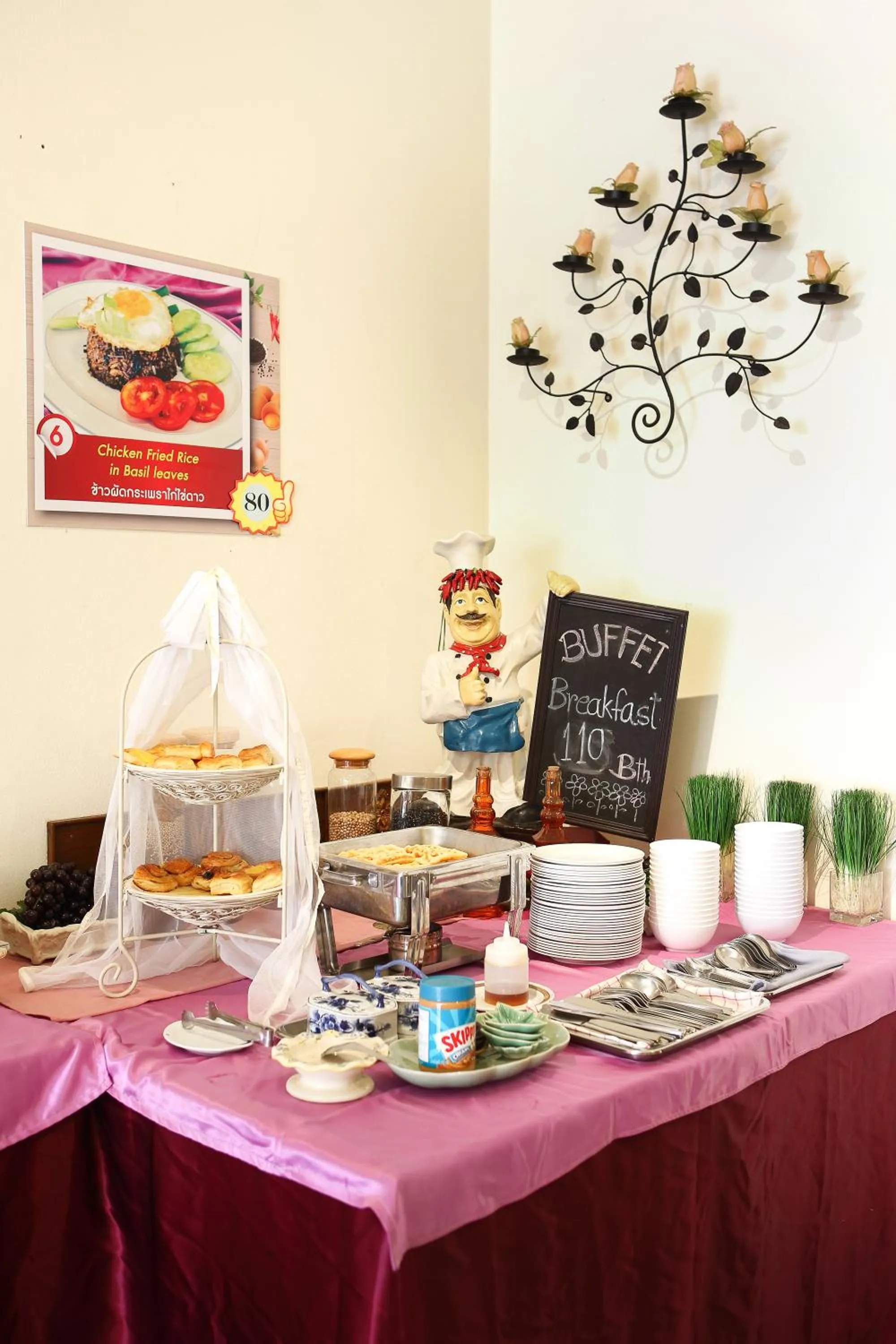 Food and drinks in People Place Boutique In Town Hotel - SHA Extra Plus