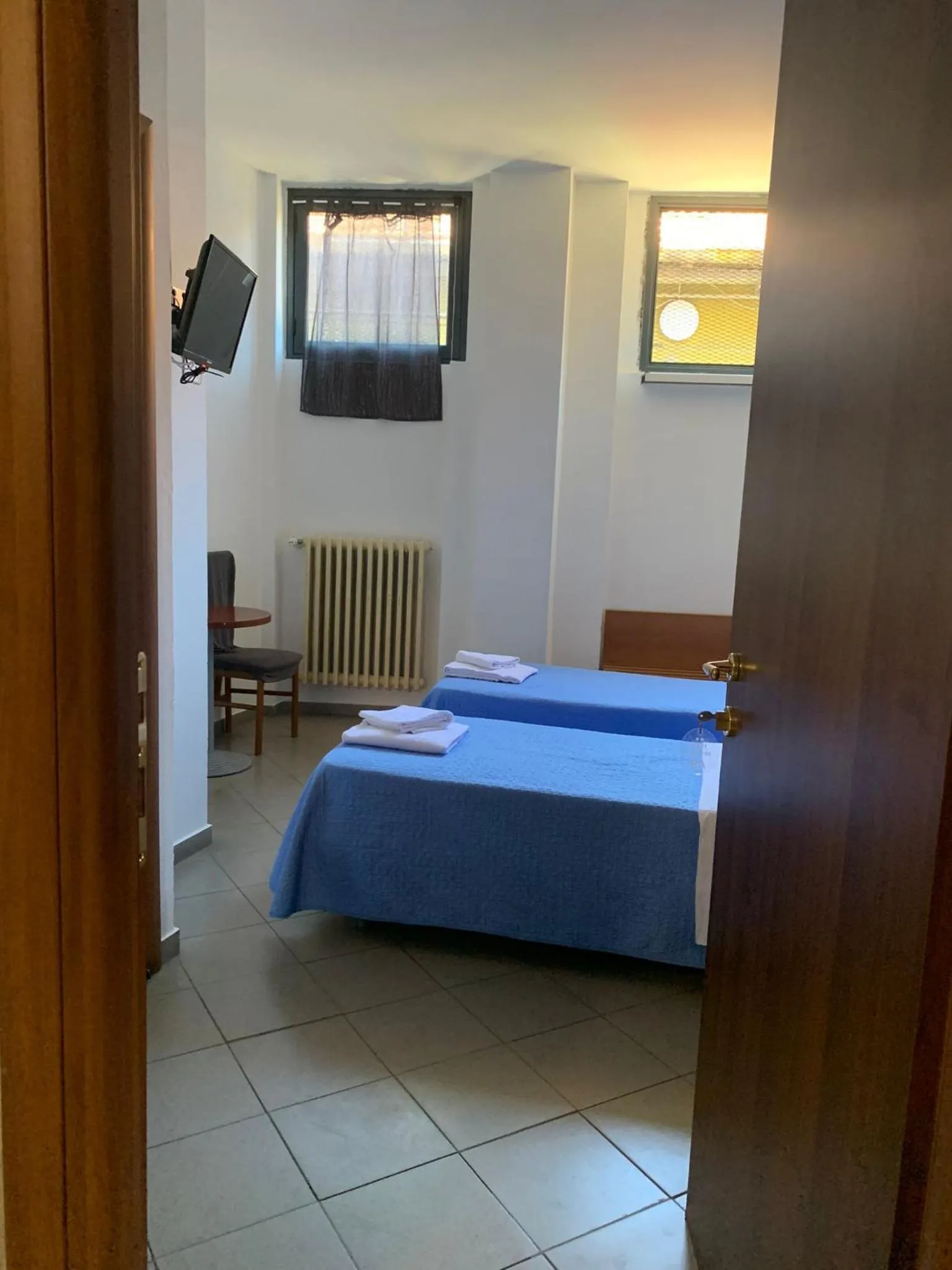 Bed in Hotel Mercurio