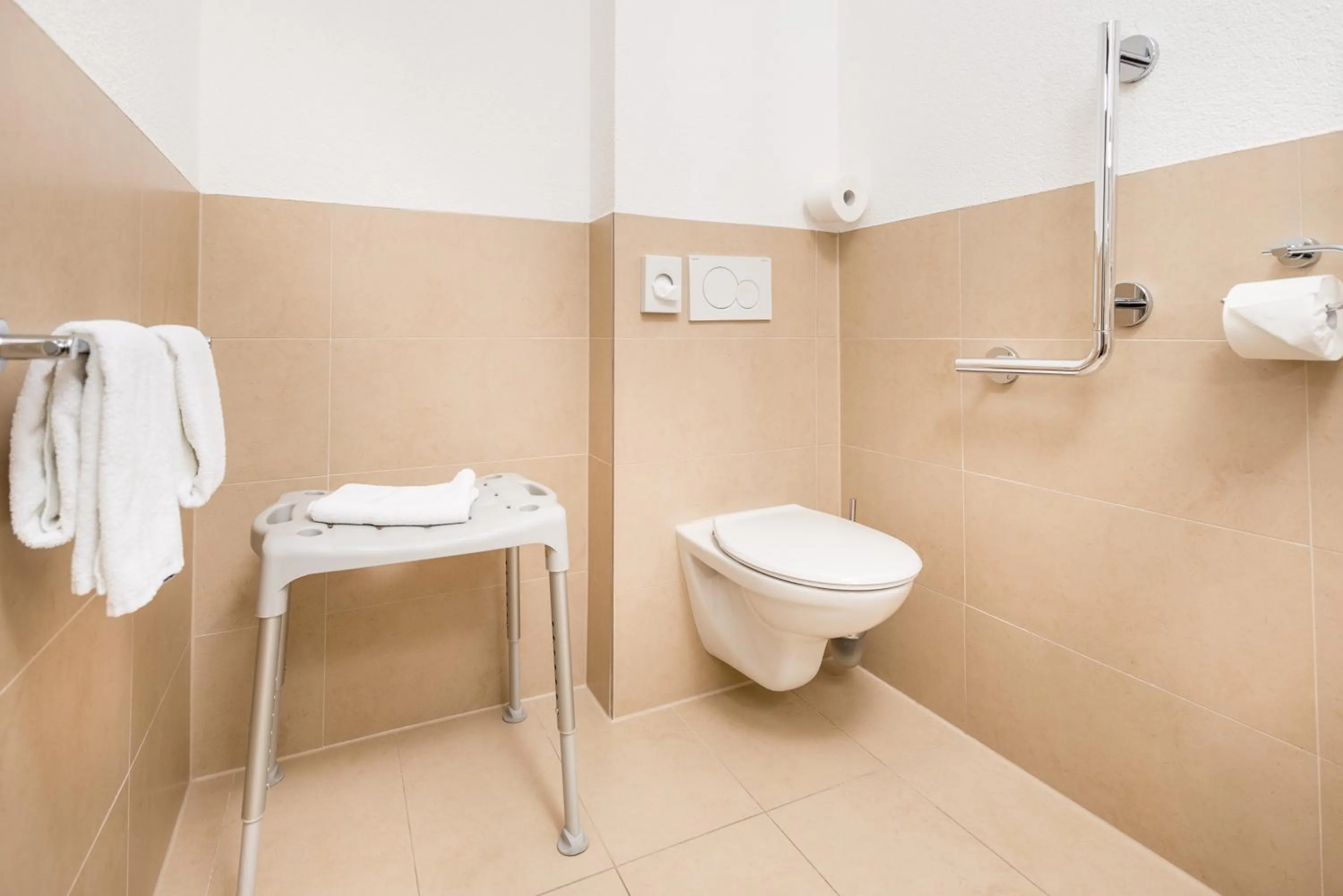 Decorative detail, Bathroom in Hotel Einhorn