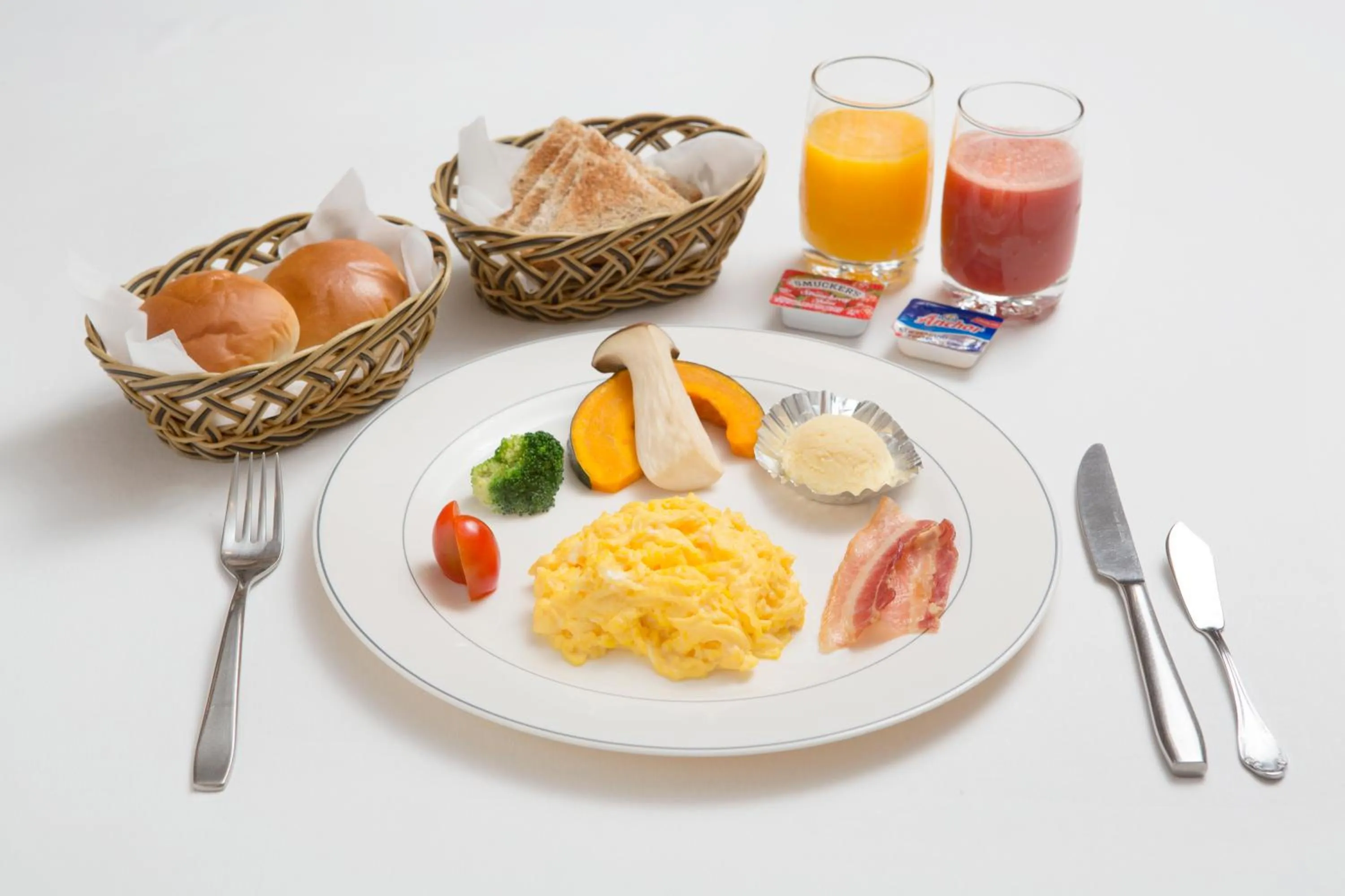 Continental breakfast in Libero Hotel