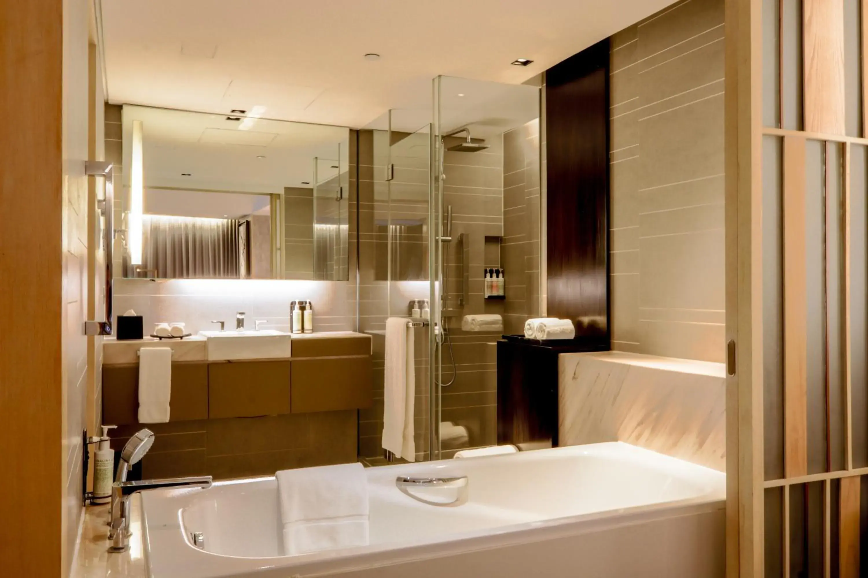 Bathroom in New World Makati Hotel, Manila Bathroom in New World Makati Hotel, Manila