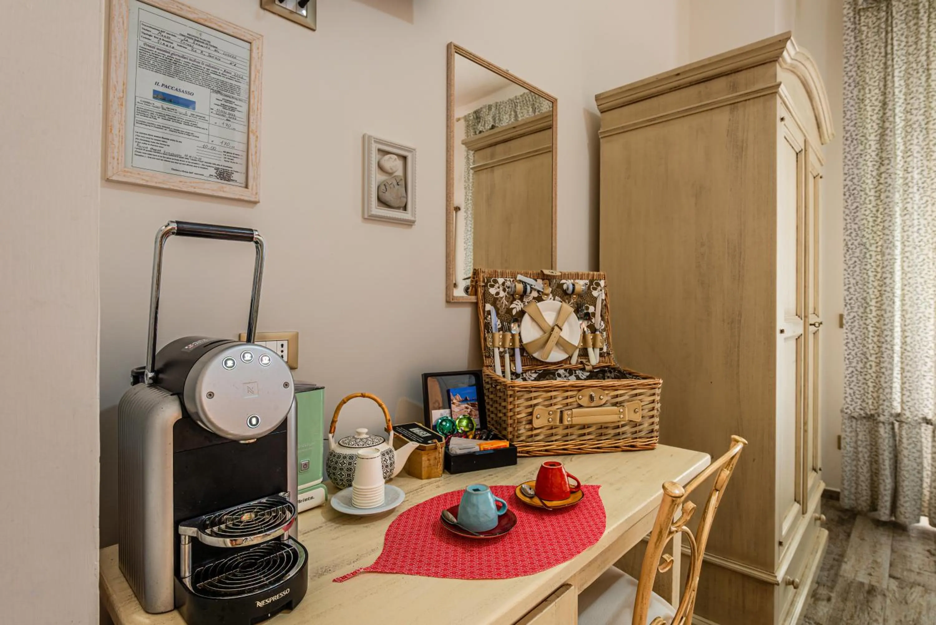 Coffee/tea facilities in LaGarolina Del Conero B&B
