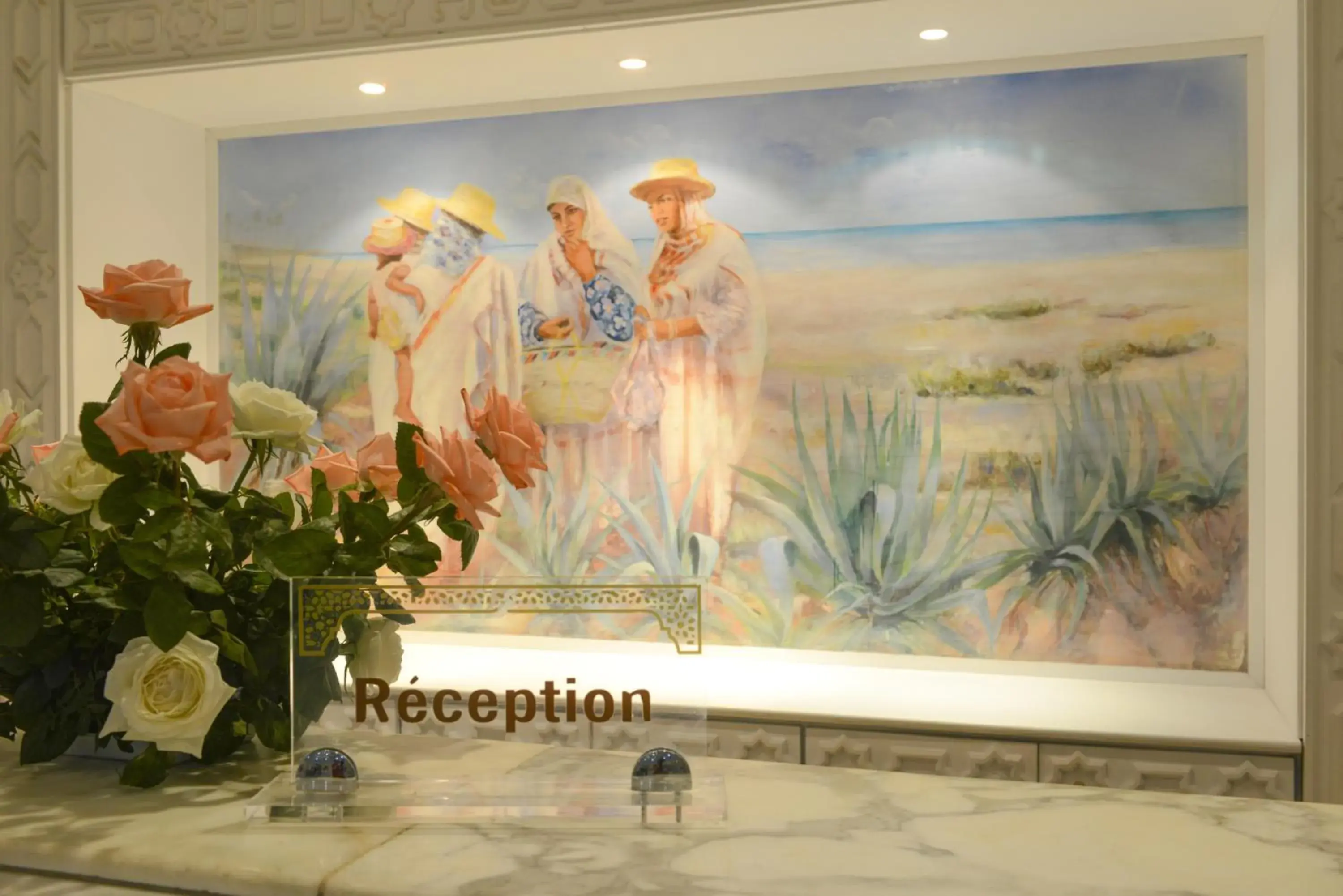 Lobby or reception in Vincci Helios Beach Lobby or reception in Vincci Helios Beach