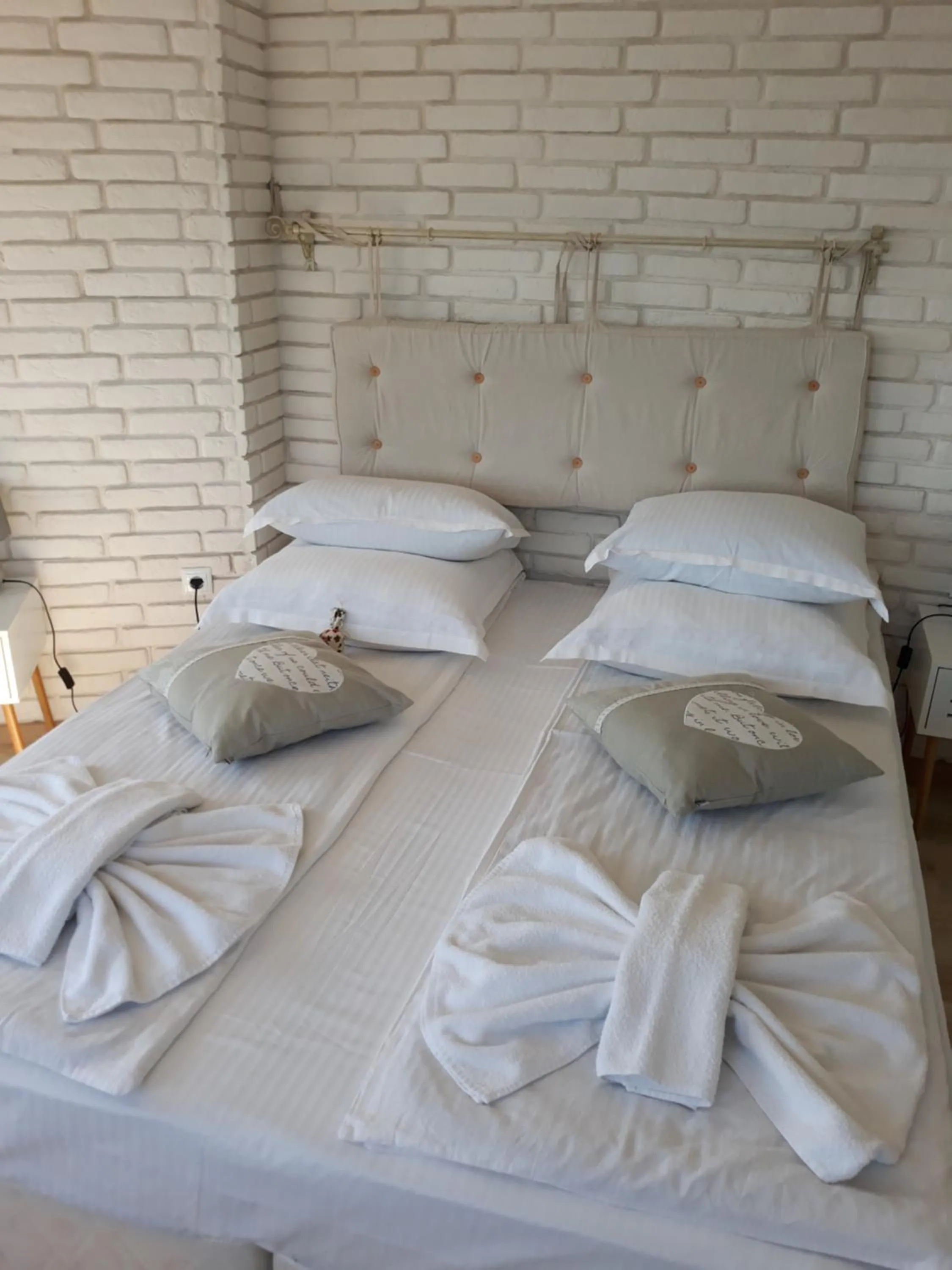 Bedroom, Bed in Villa Elea