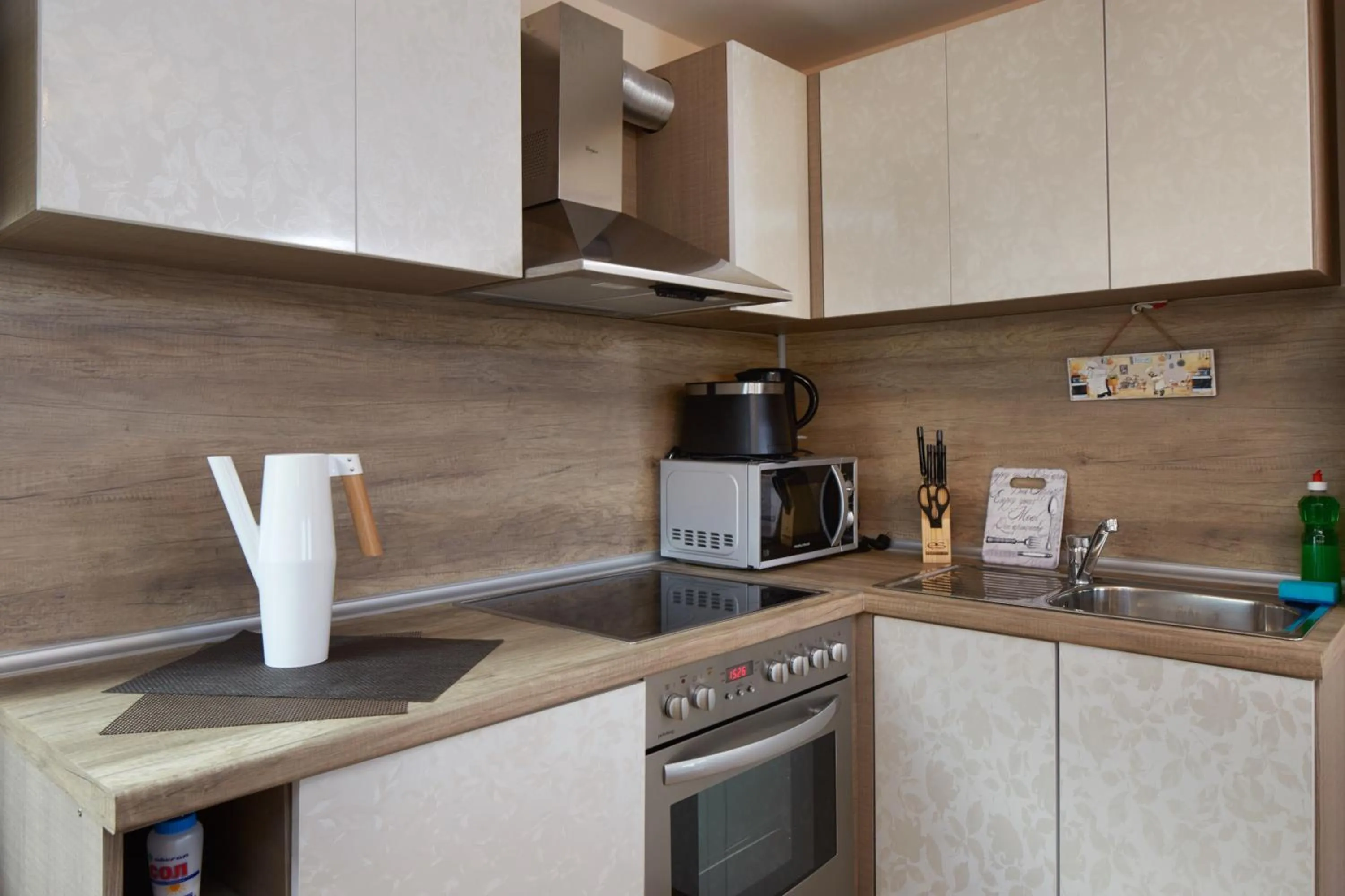 Kitchen or kitchenette in Villa Elea