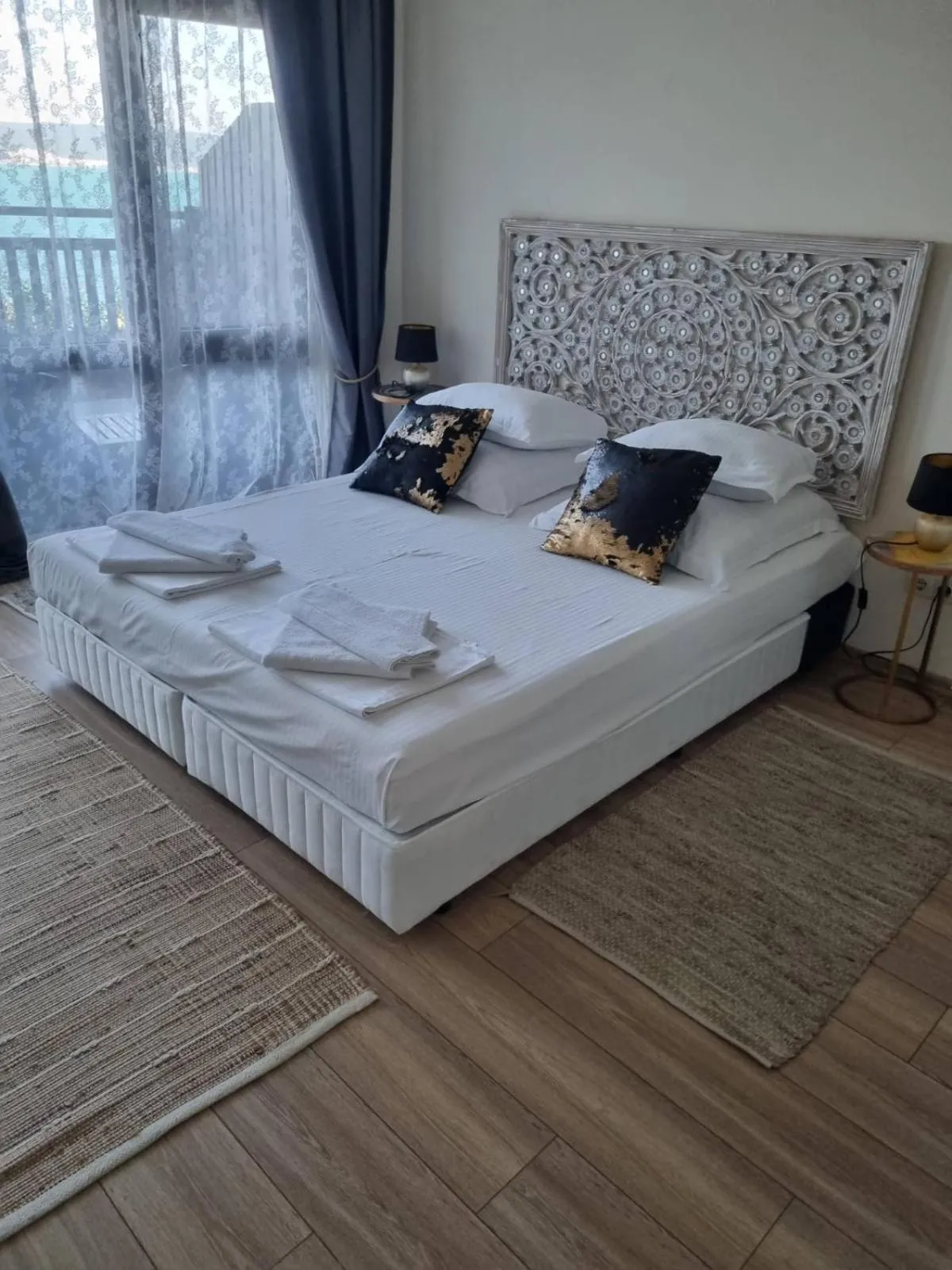 Bedroom, Bed in Villa Elea