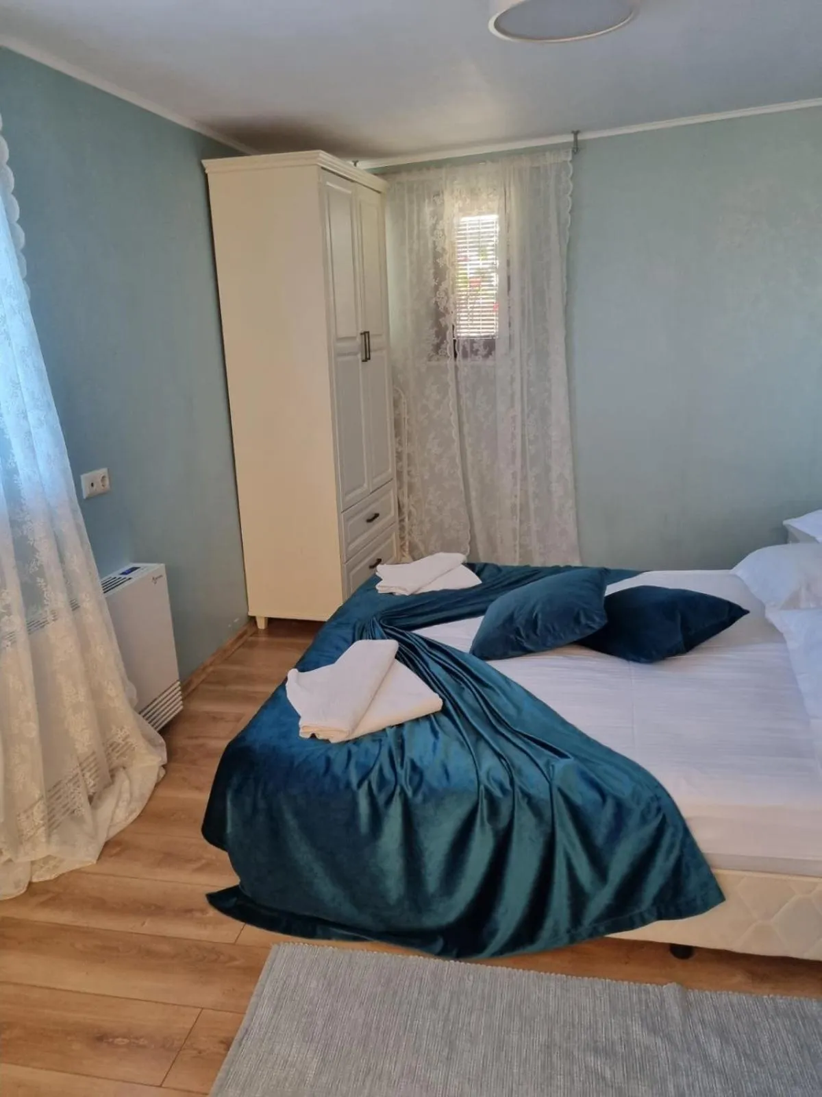 Bedroom, Bed in Villa Elea