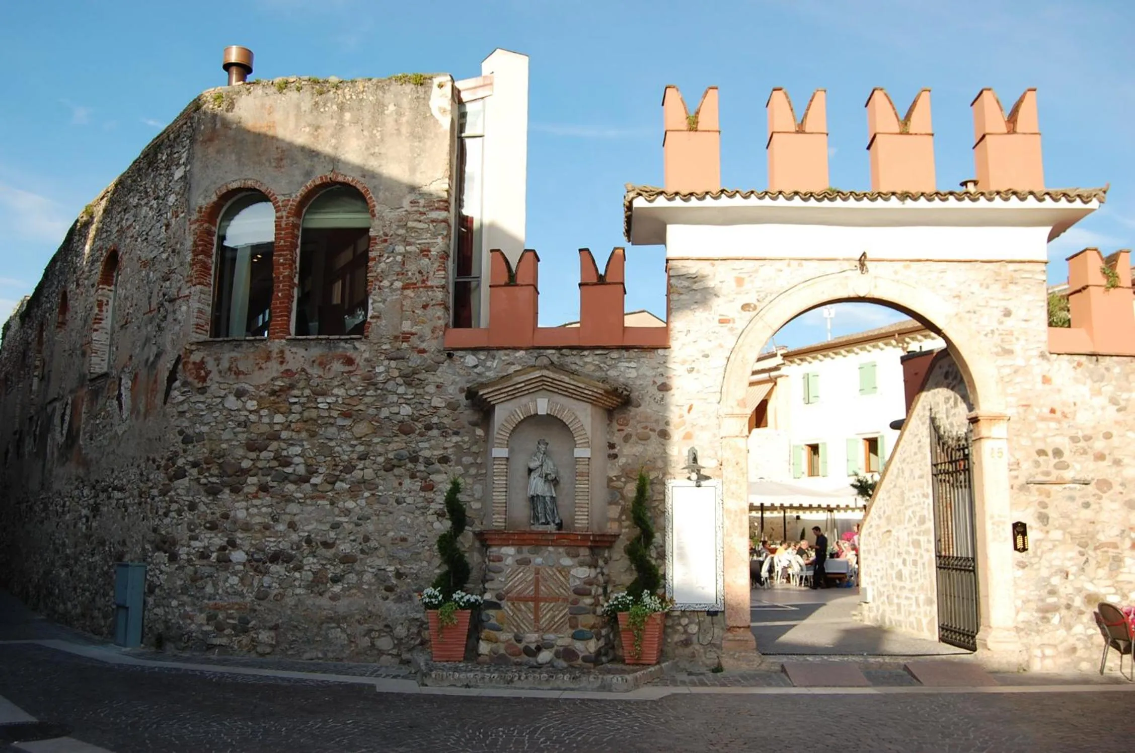 Facade/entrance in Corte San Luca Apartments