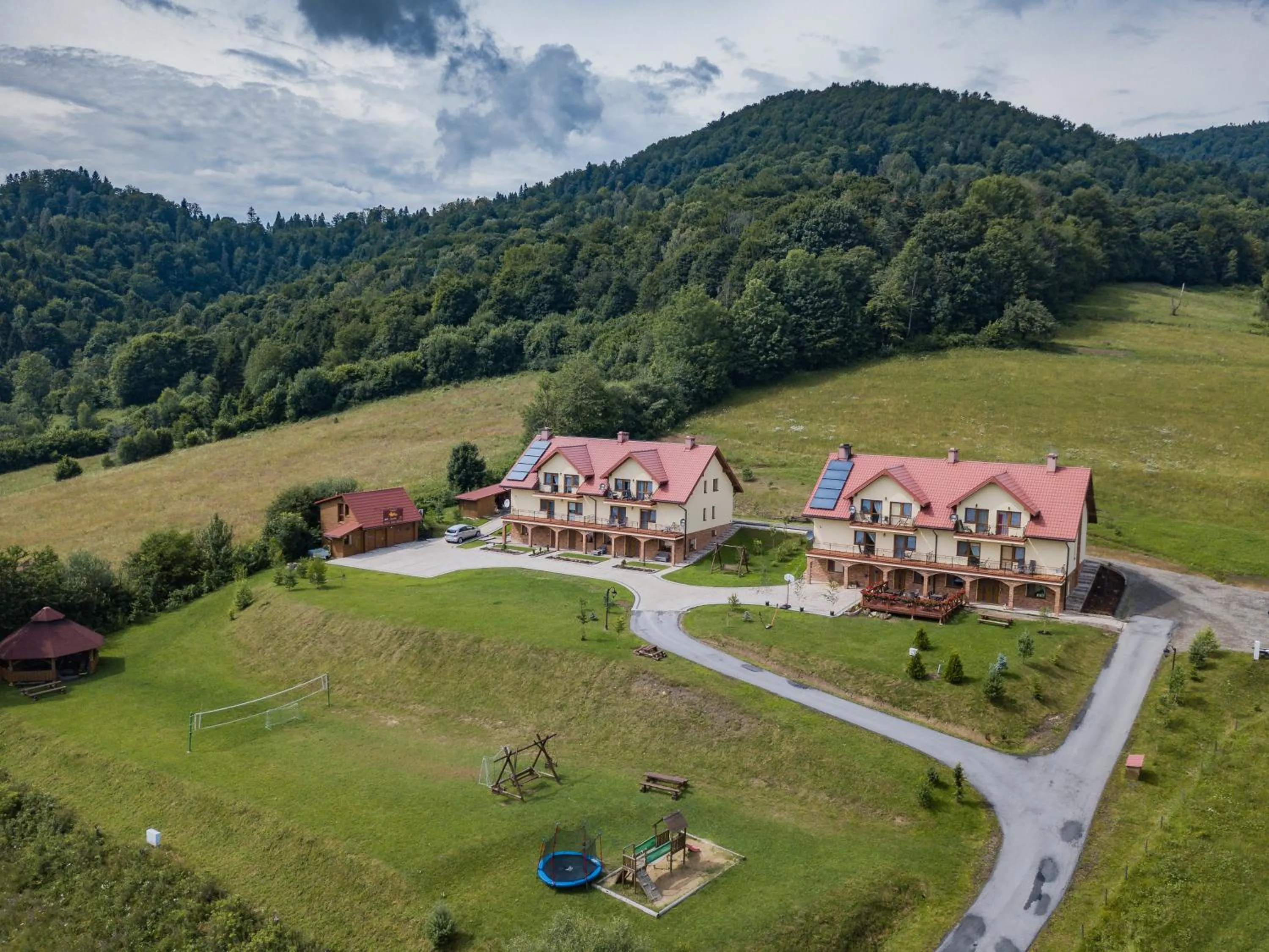 Bird's eye view in Pod Brzozka