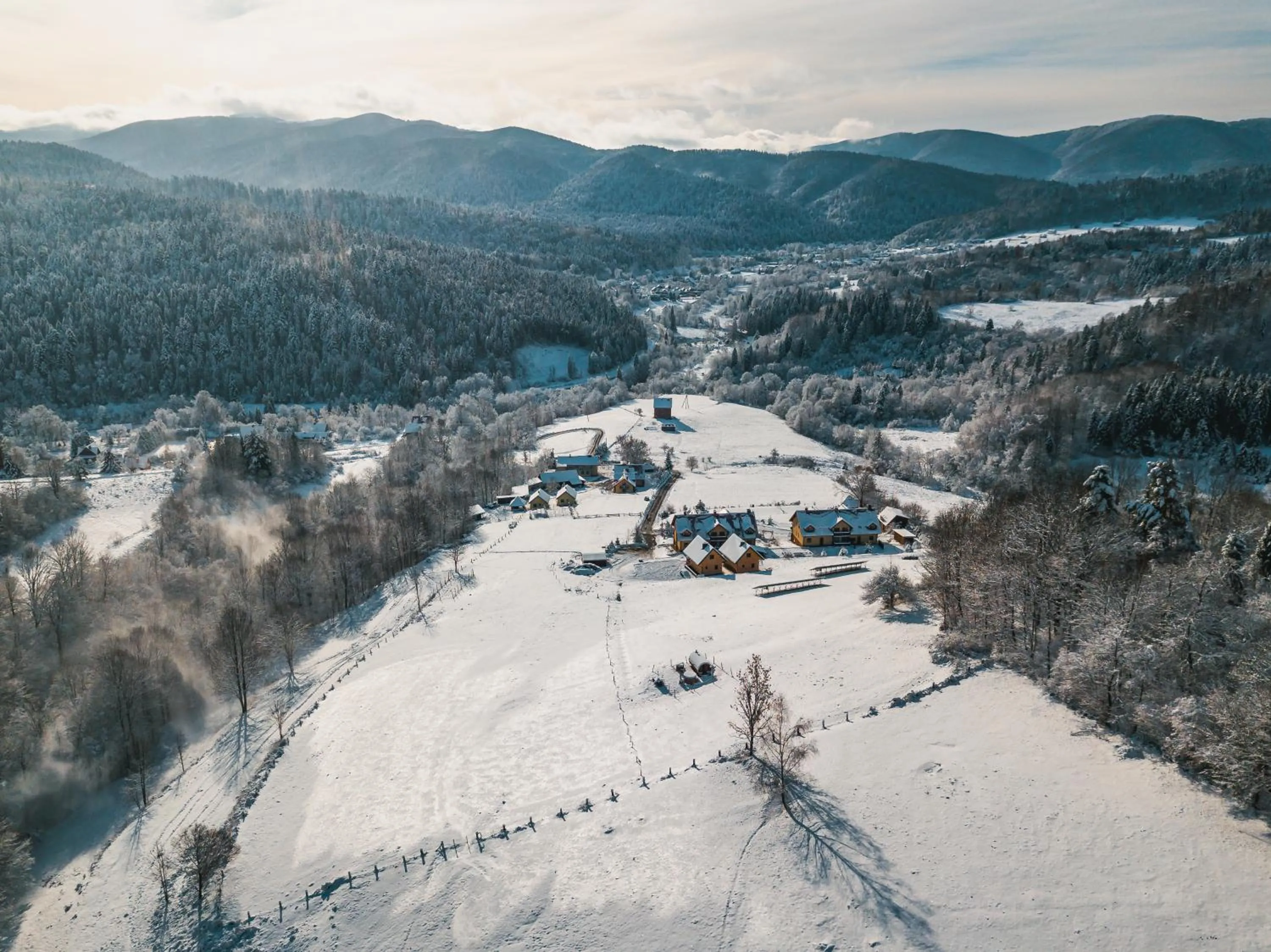 Bird's eye view in Pod Brzozka
