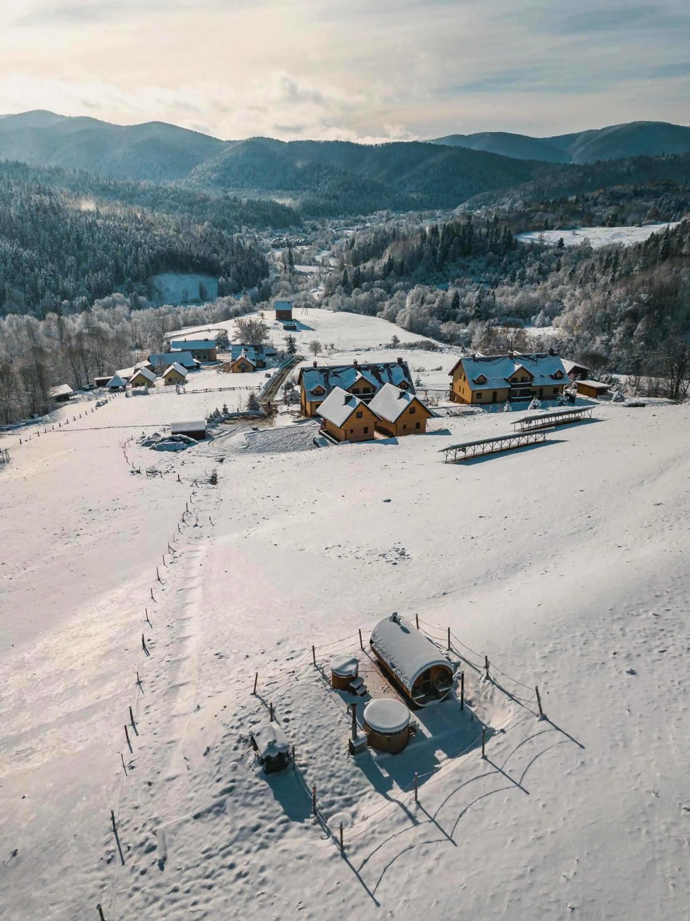 Bird's eye view in Pod Brzozka