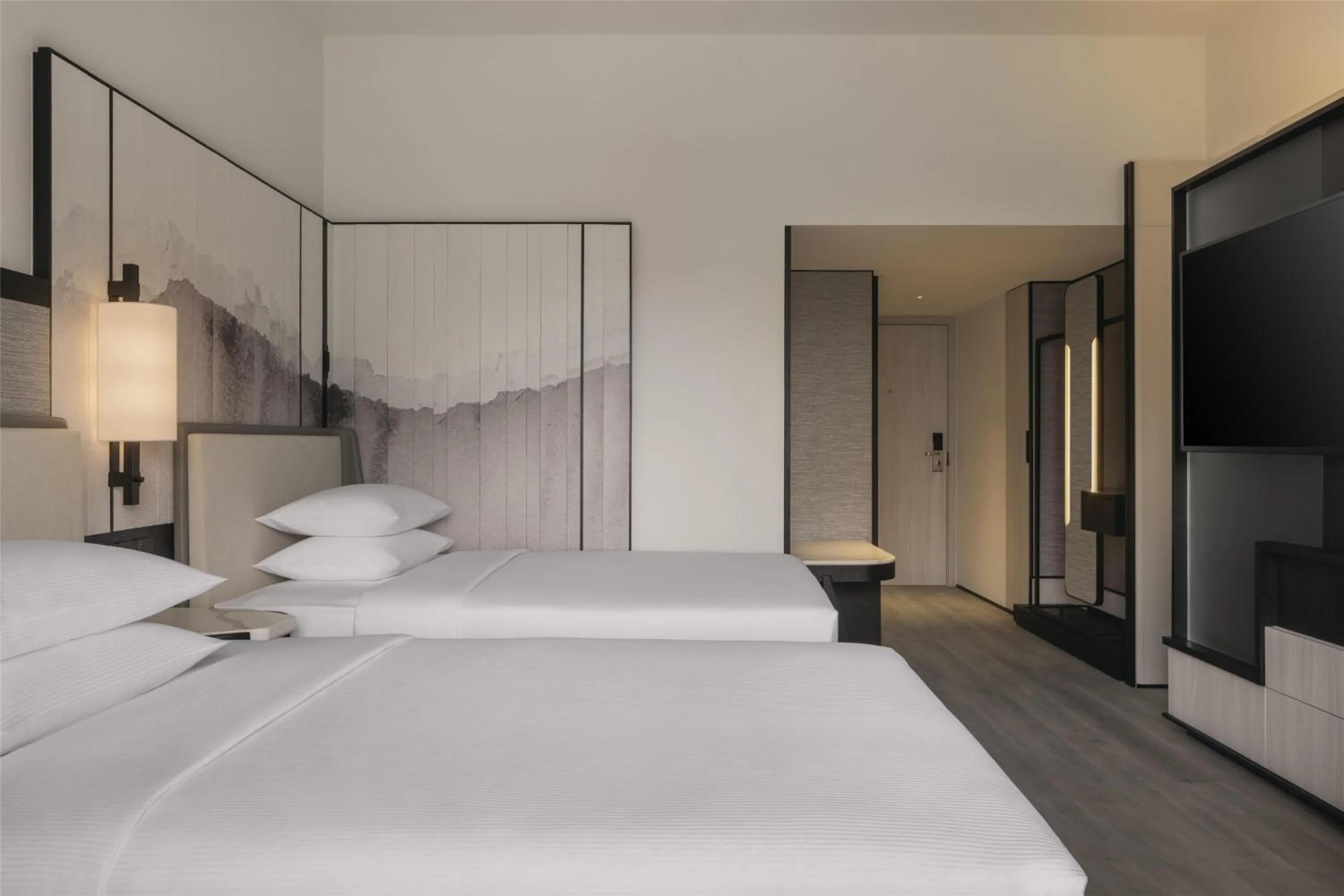 Bedroom, Bed in Hilton Singapore Orchard