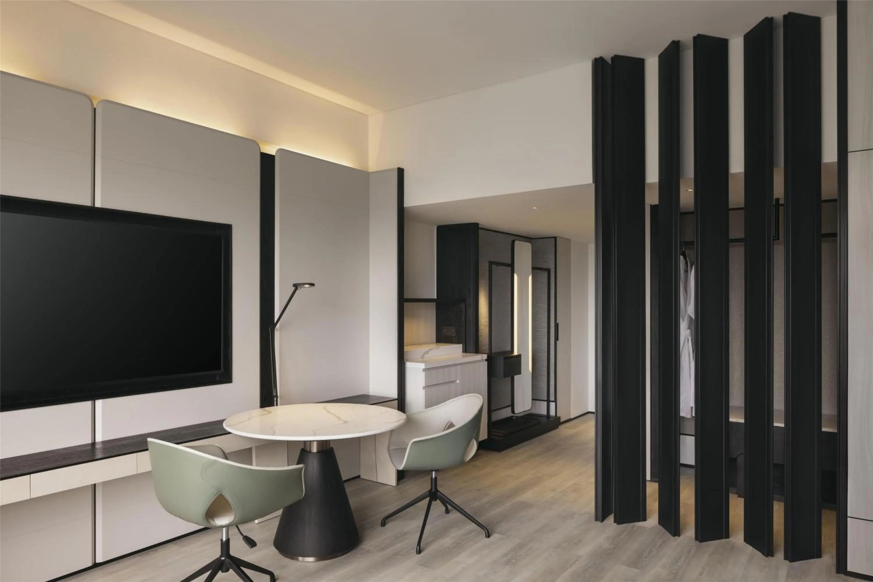 Living room in Hilton Singapore Orchard