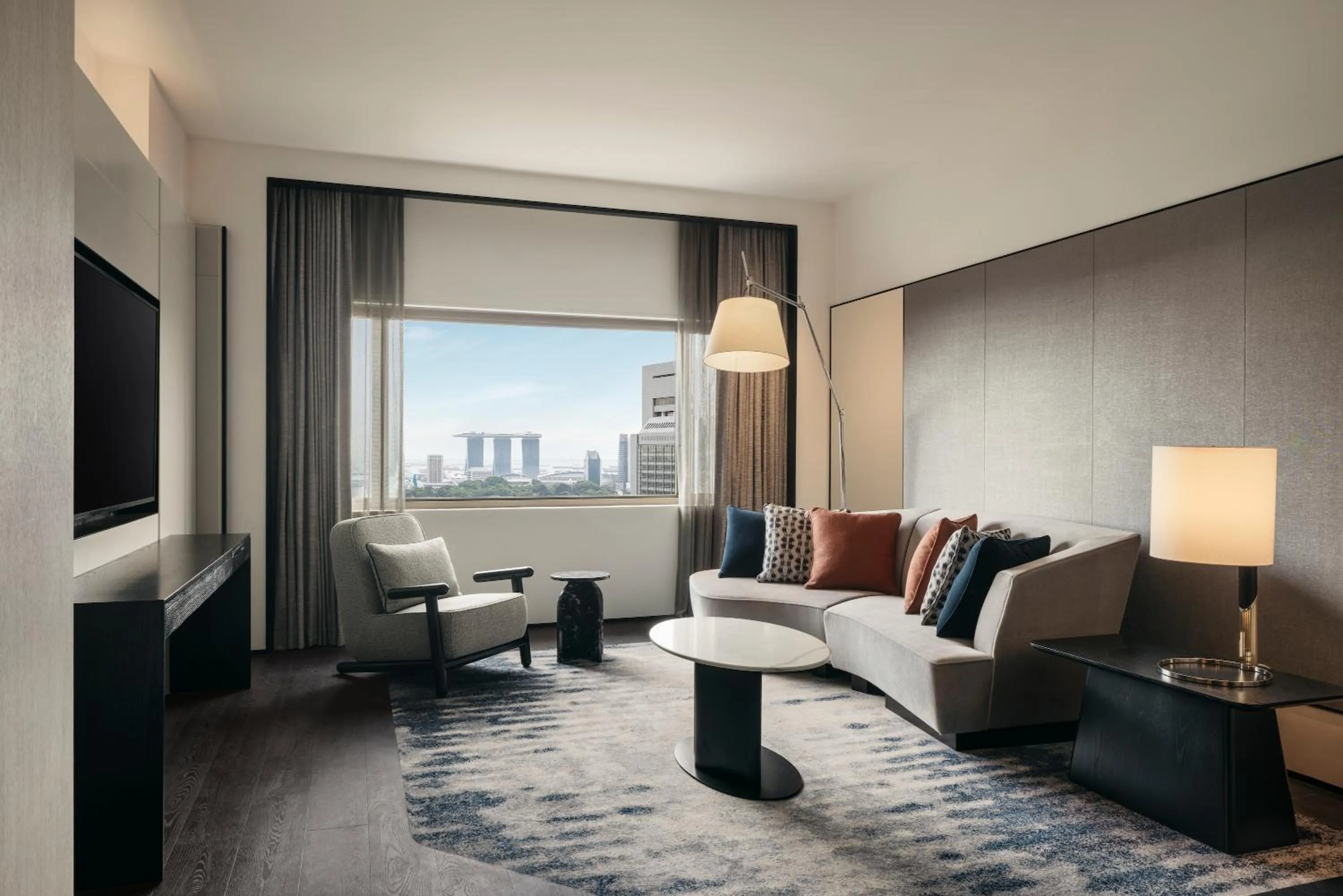 Living room in Hilton Singapore Orchard