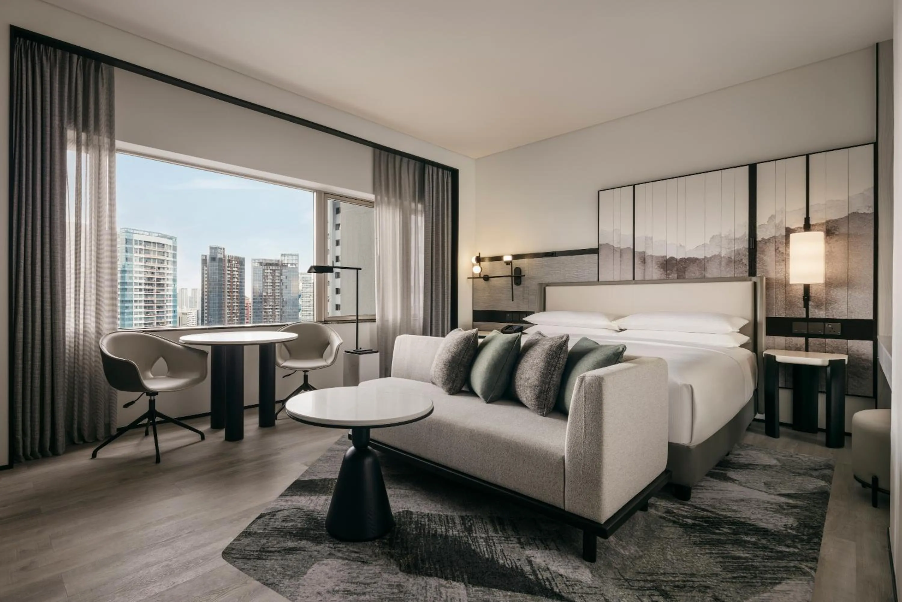 Bedroom, Bed in Hilton Singapore Orchard