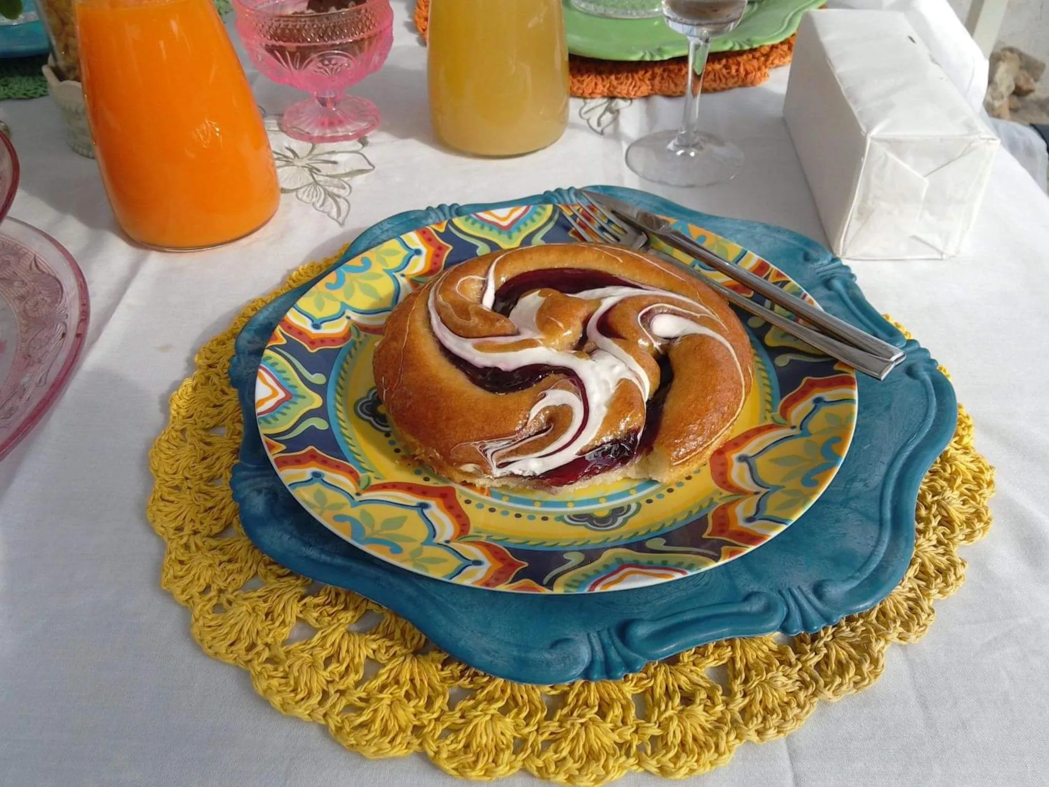 Breakfast in B&B Luxury Villa Olimpia Home Restaurant