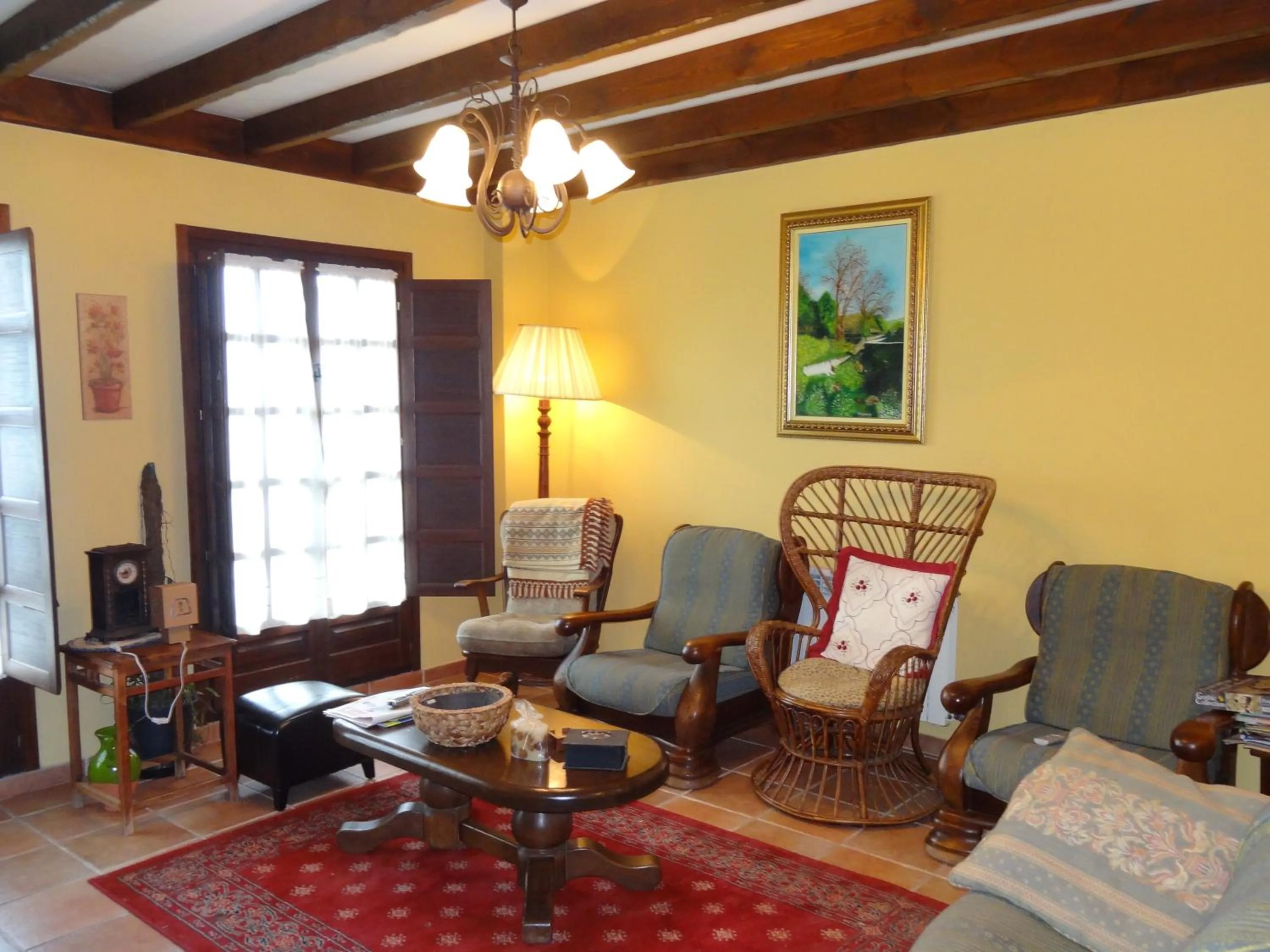 Communal lounge/ TV room in El Mirador de Deva