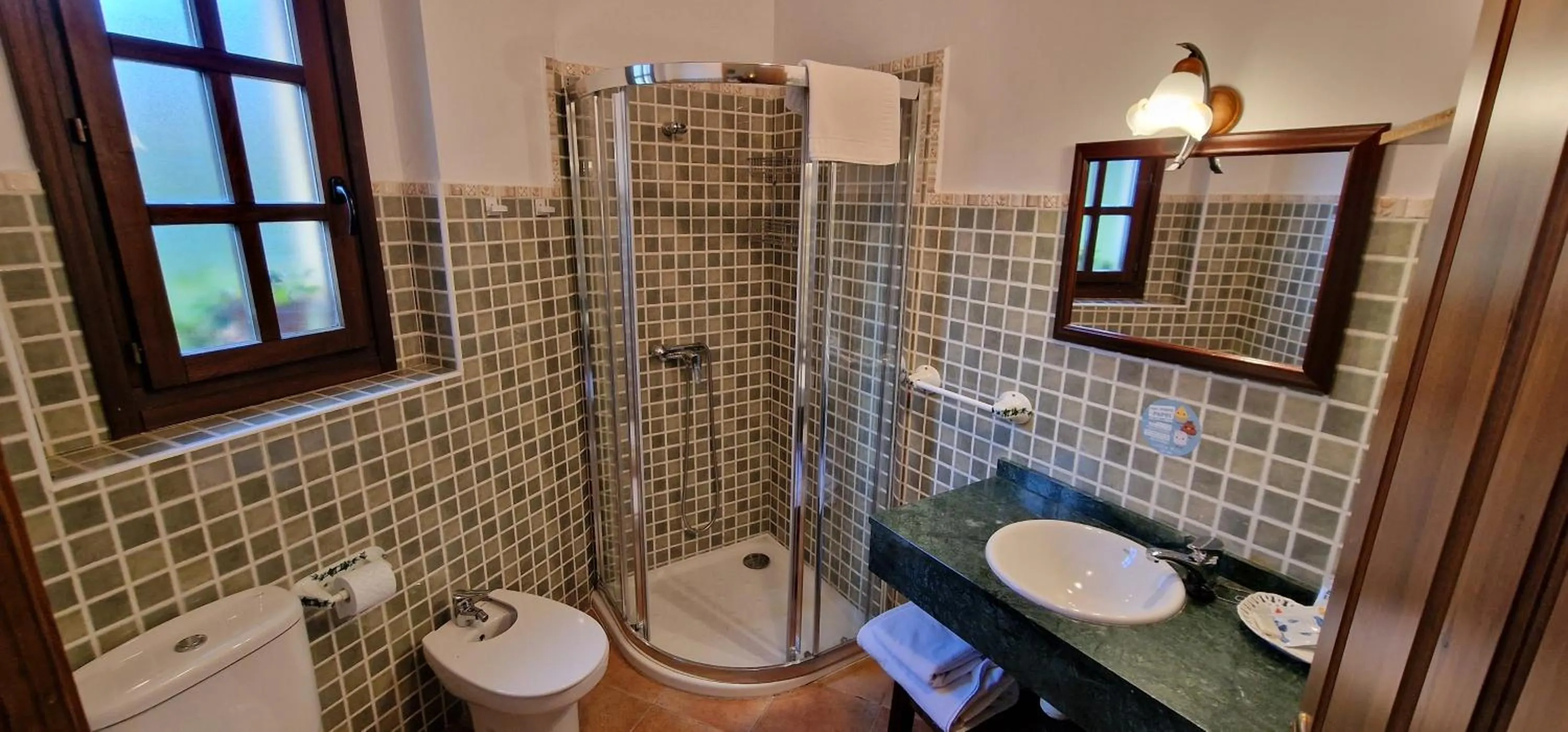 Shower in El Mirador de Deva