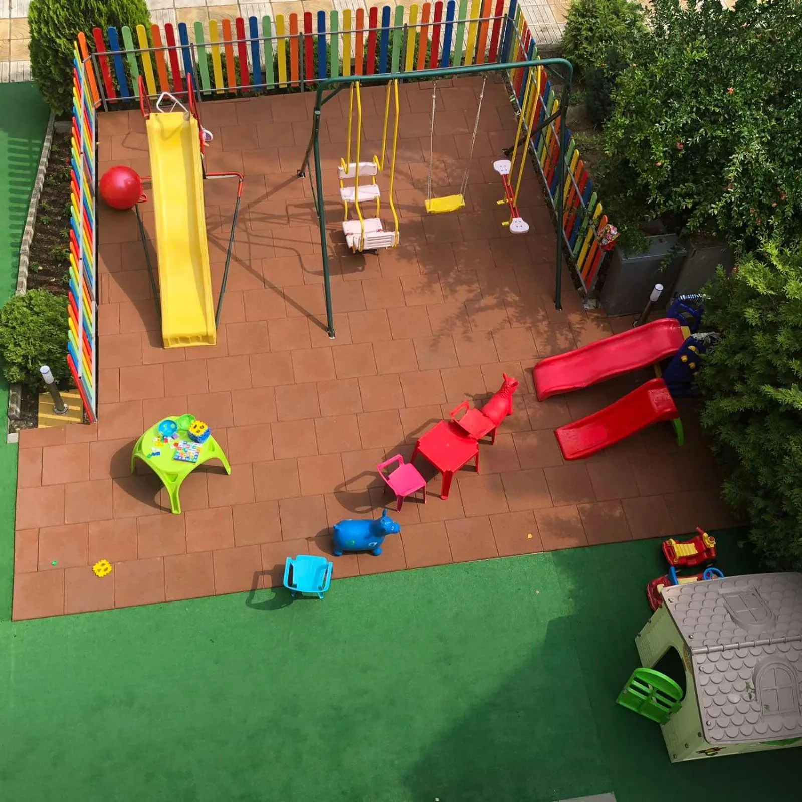 Children play ground in Sunny Paradise Family Hotel