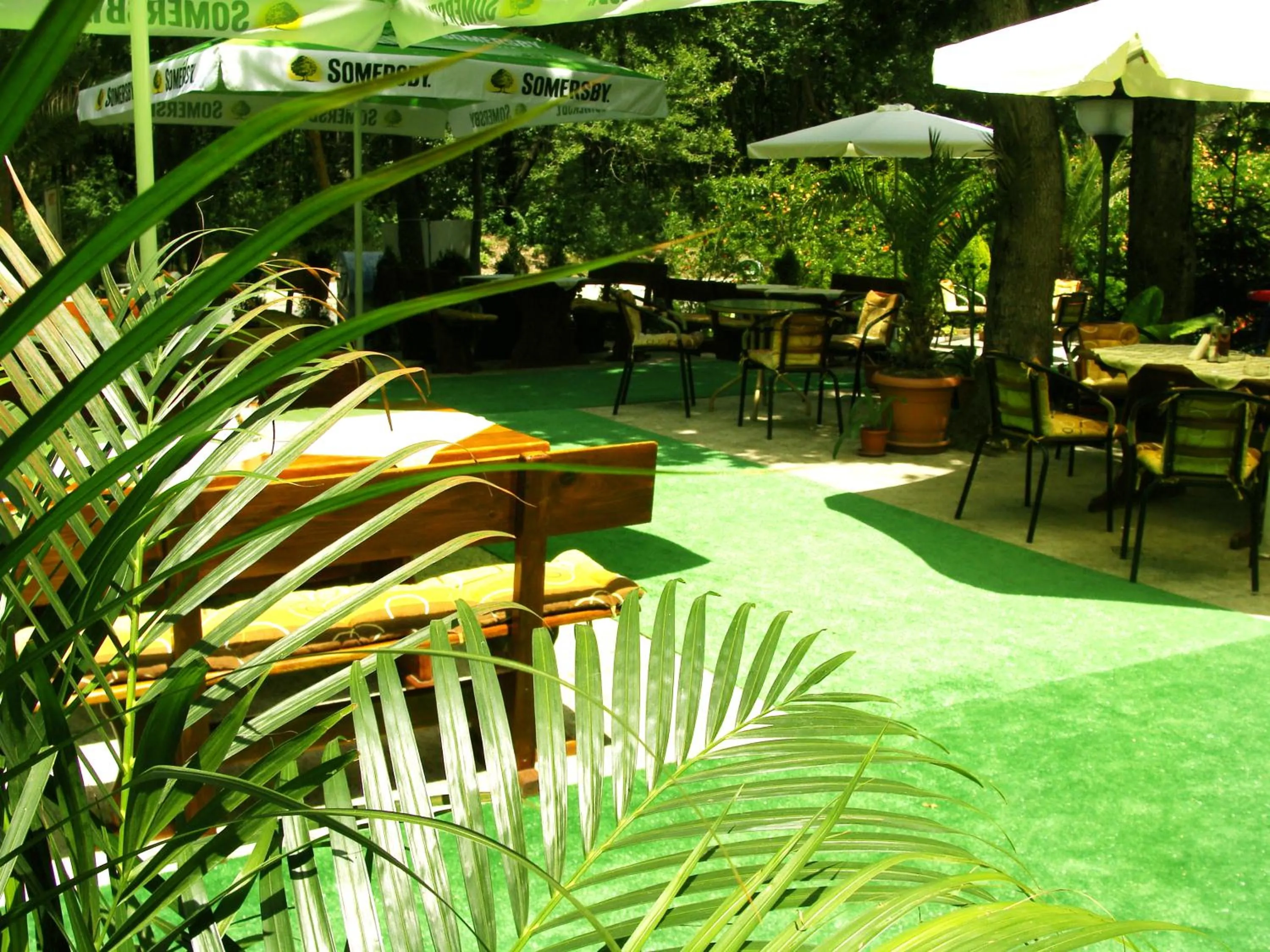 Garden in Sunny Paradise Family Hotel