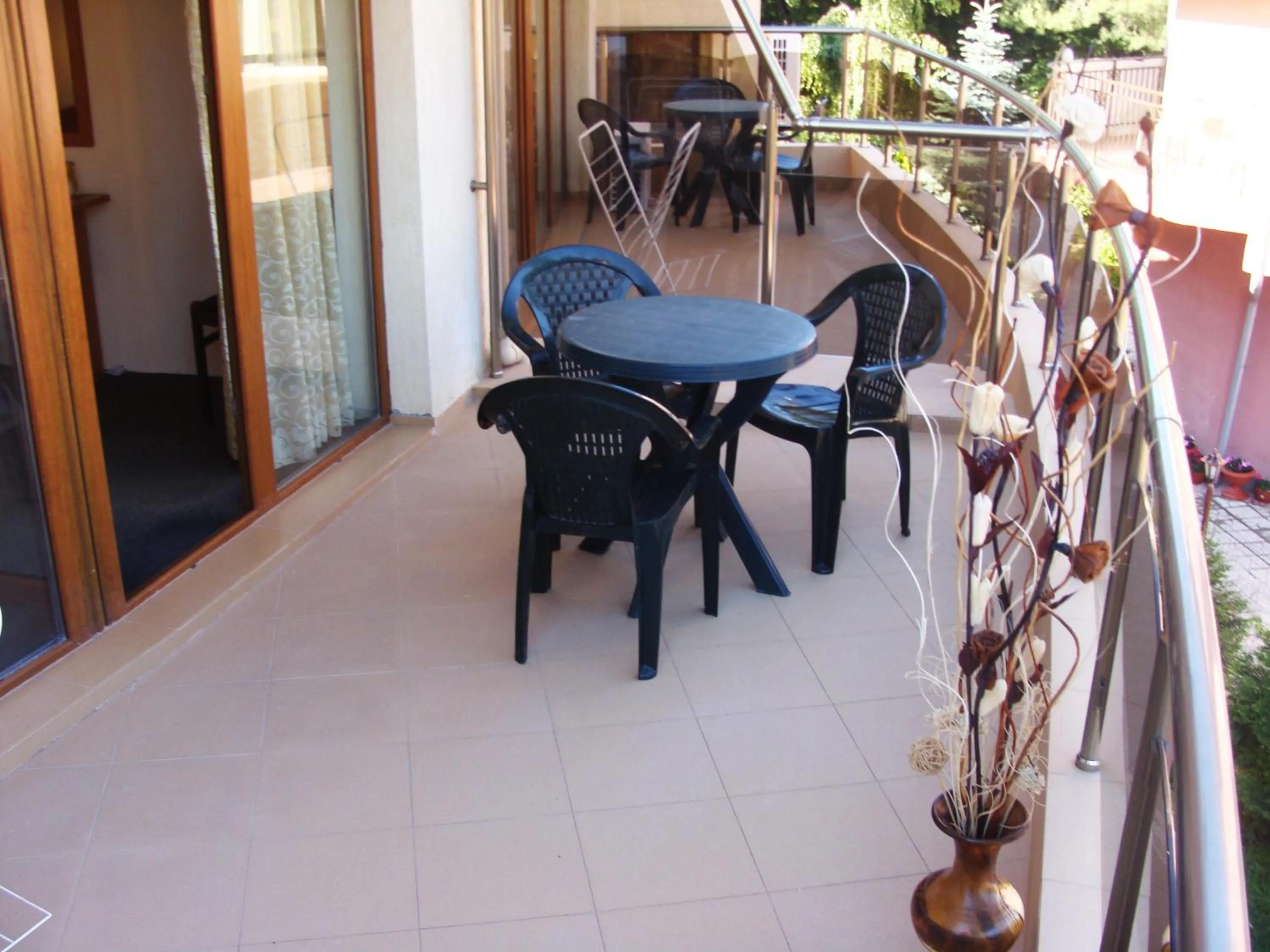 Balcony/Terrace in Sunny Paradise Family Hotel