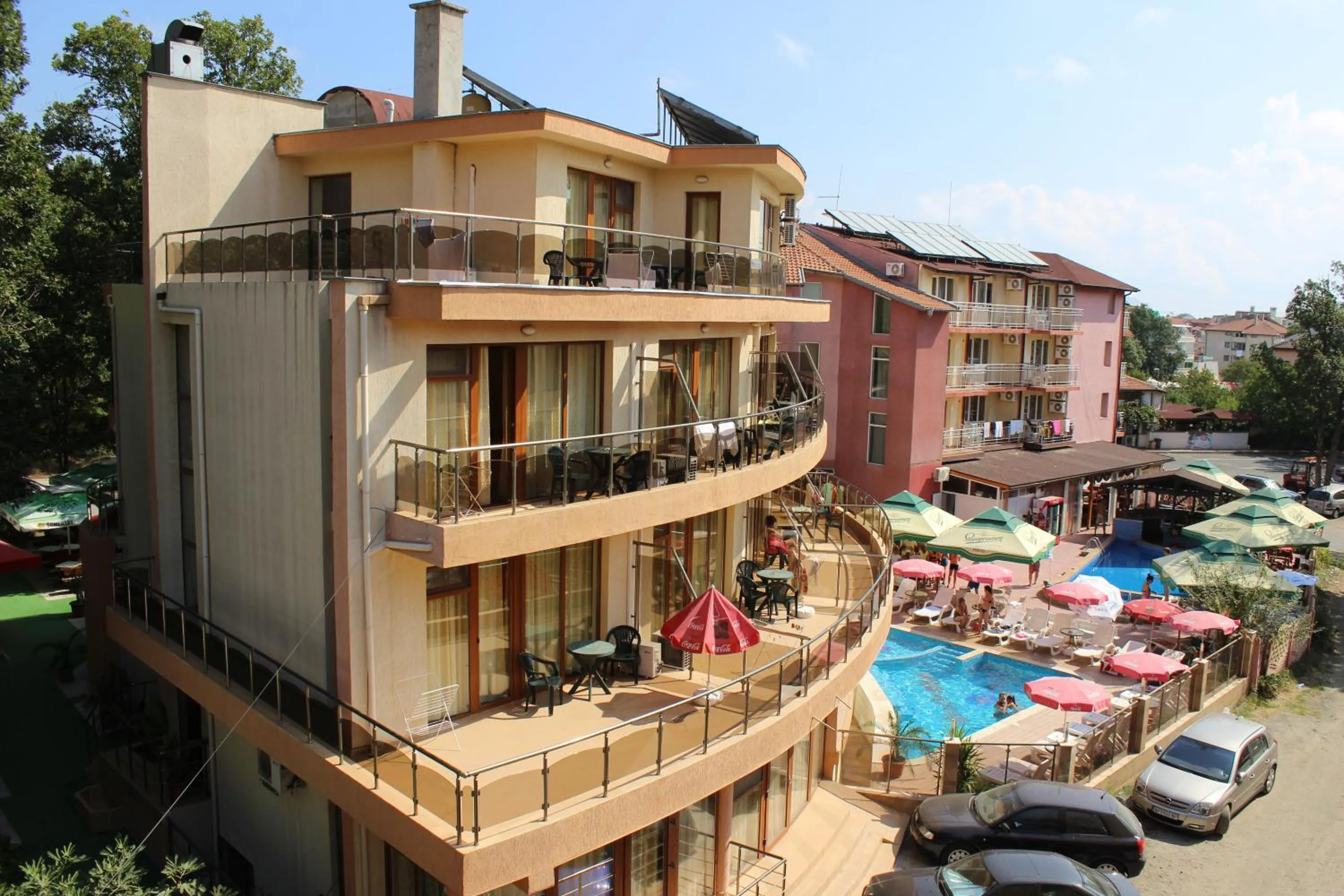 Property building in Sunny Paradise Family Hotel