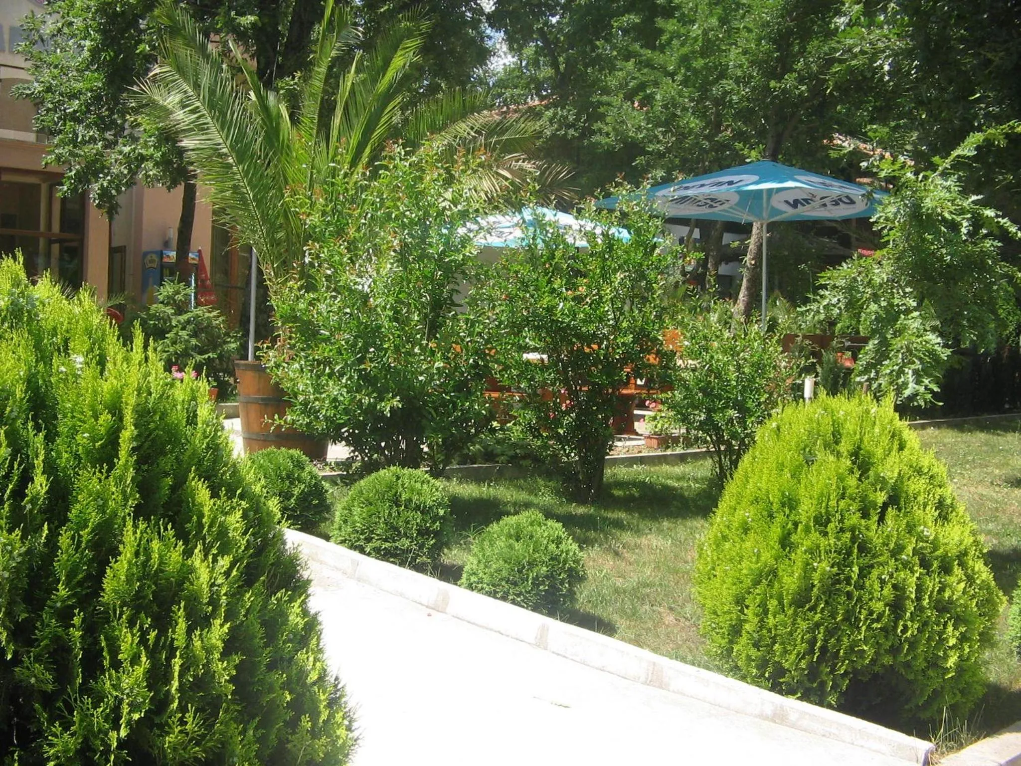 Garden in Sunny Paradise Family Hotel