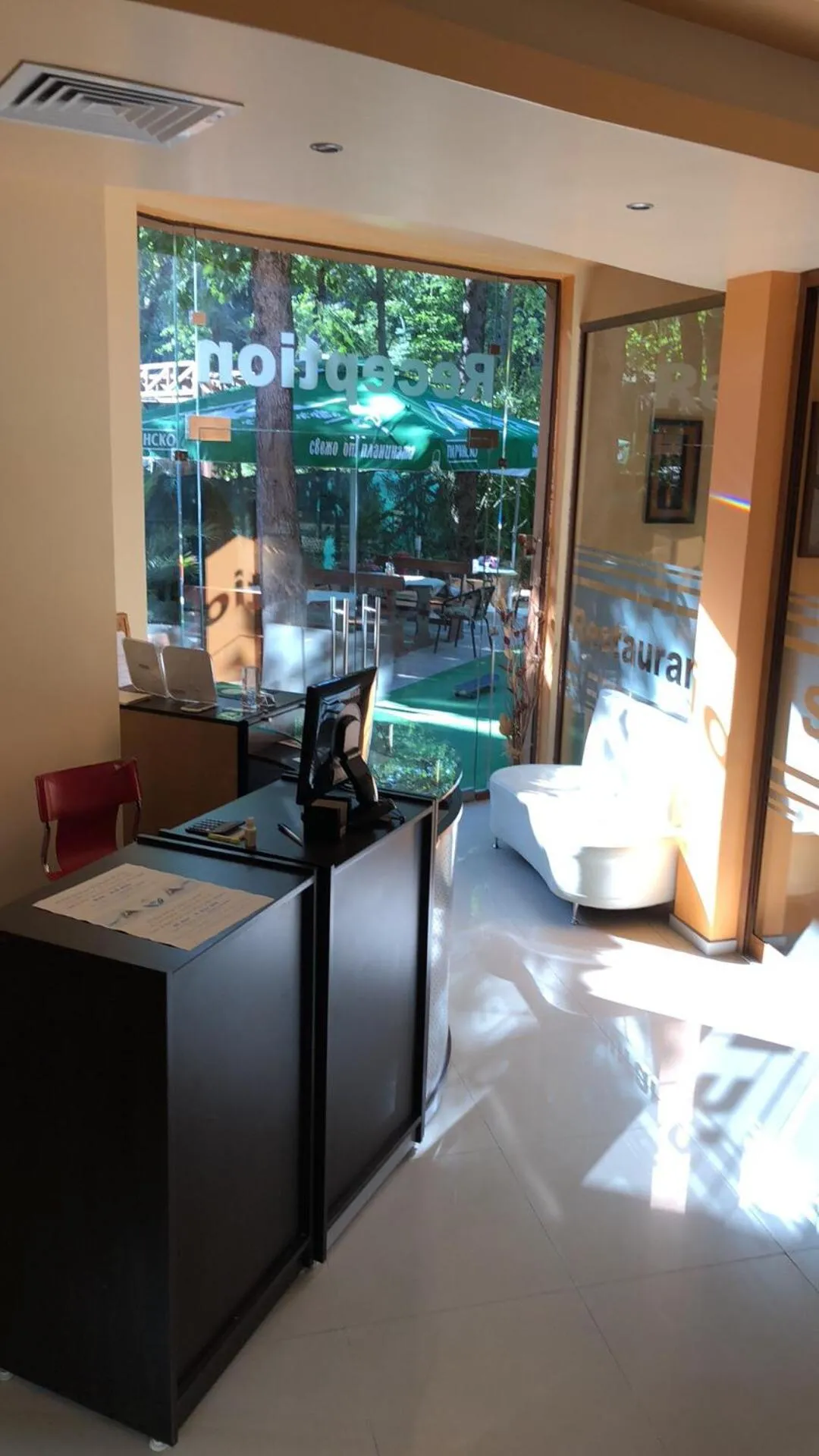 Lobby or reception, Bed in Sunny Paradise Family Hotel