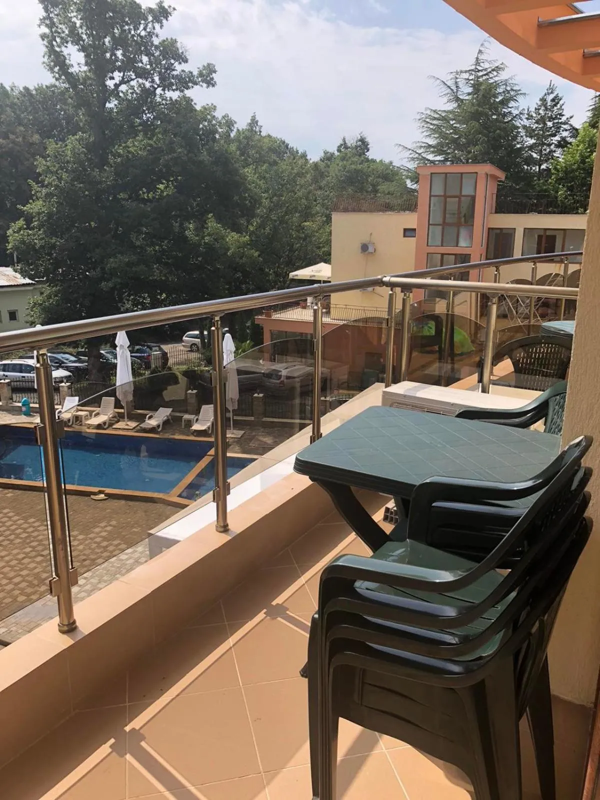 Balcony/Terrace in Sunny Paradise Family Hotel