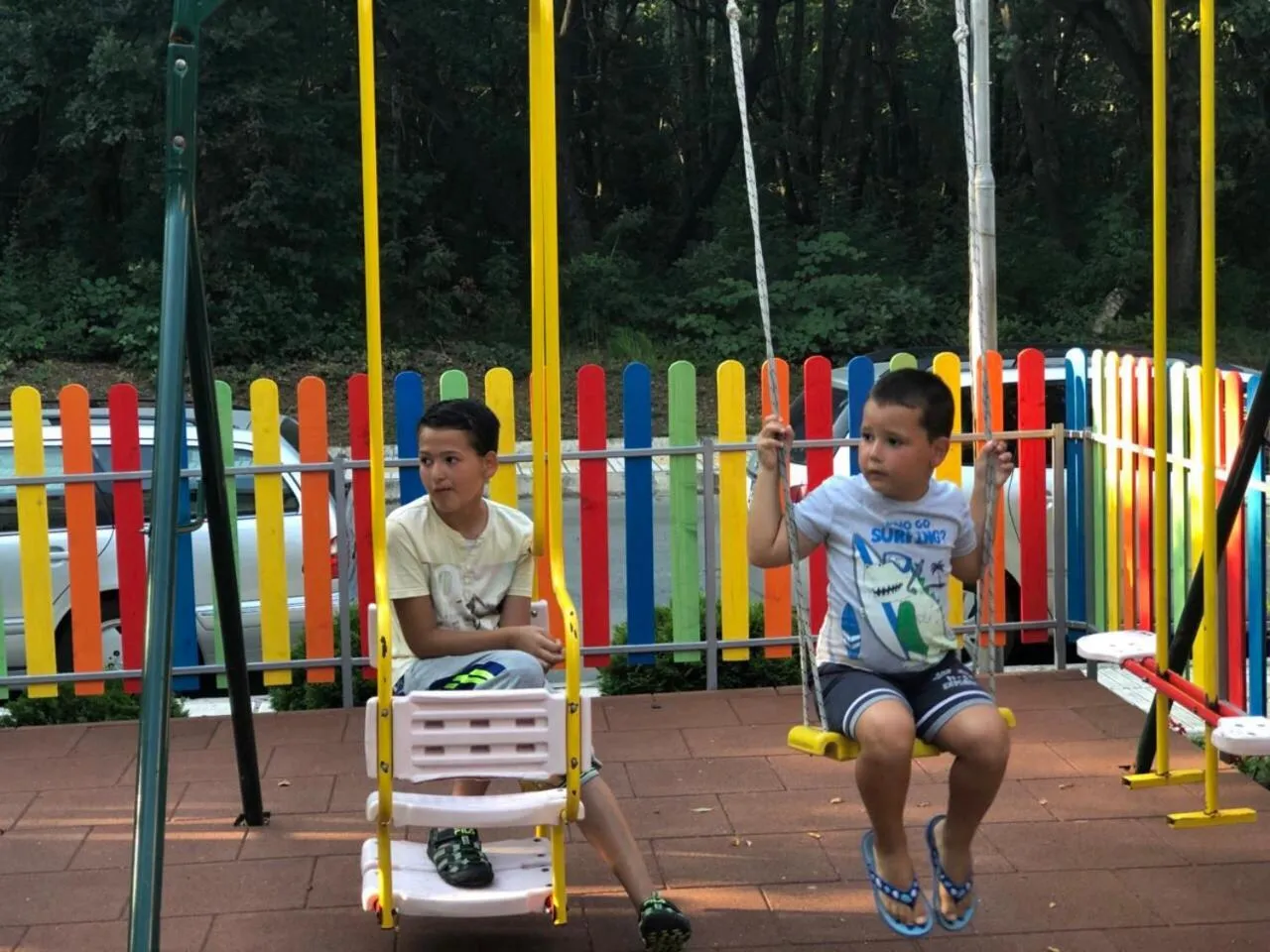 Children play ground in Sunny Paradise Family Hotel