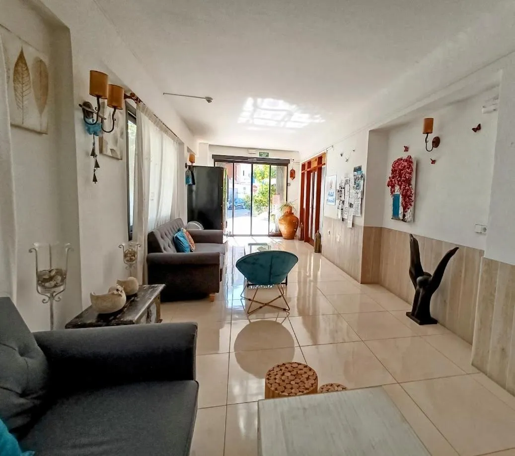 Lobby or reception in Hostal Horizonte