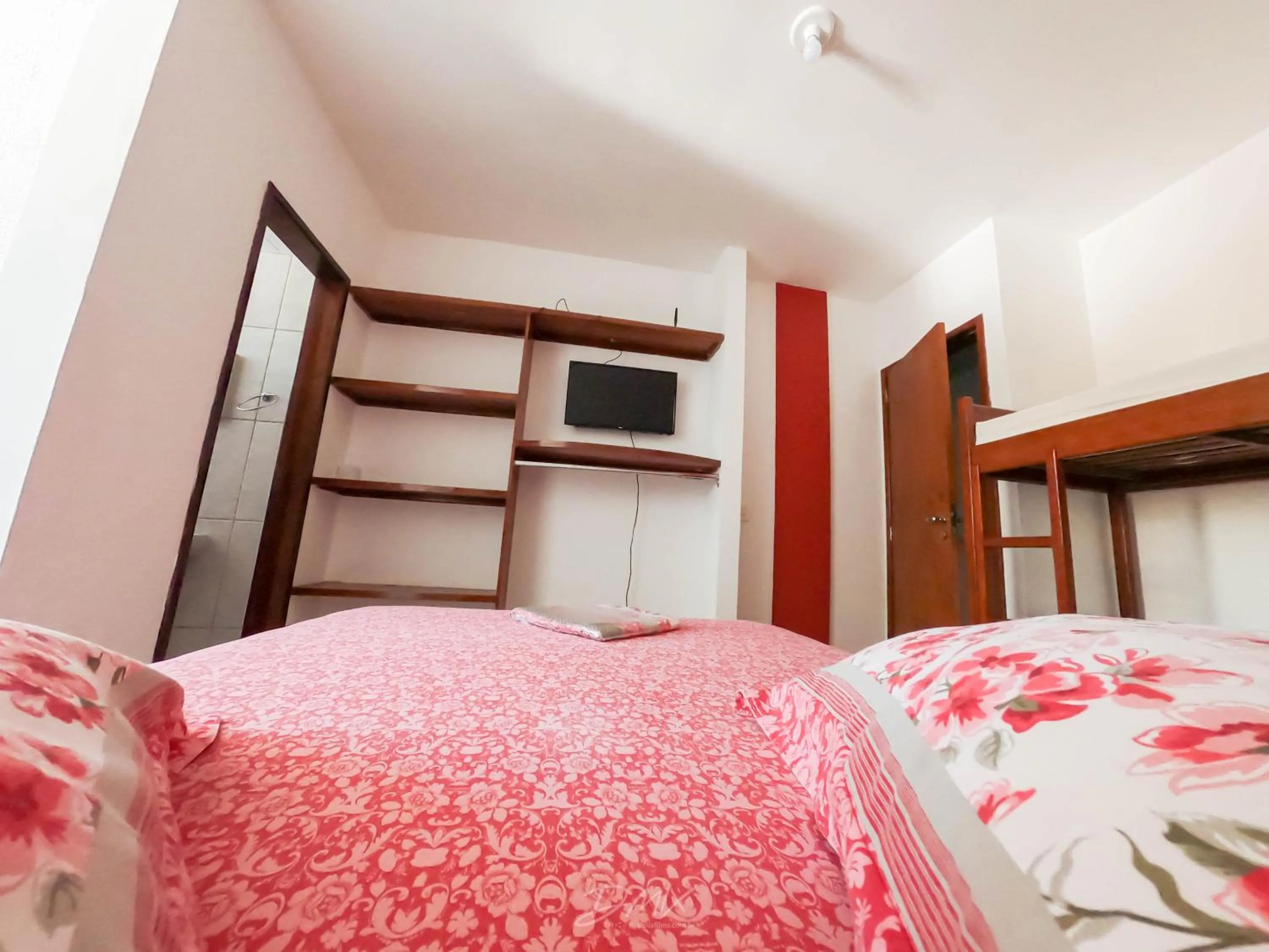 Bed in Pousada Estrela Dourada