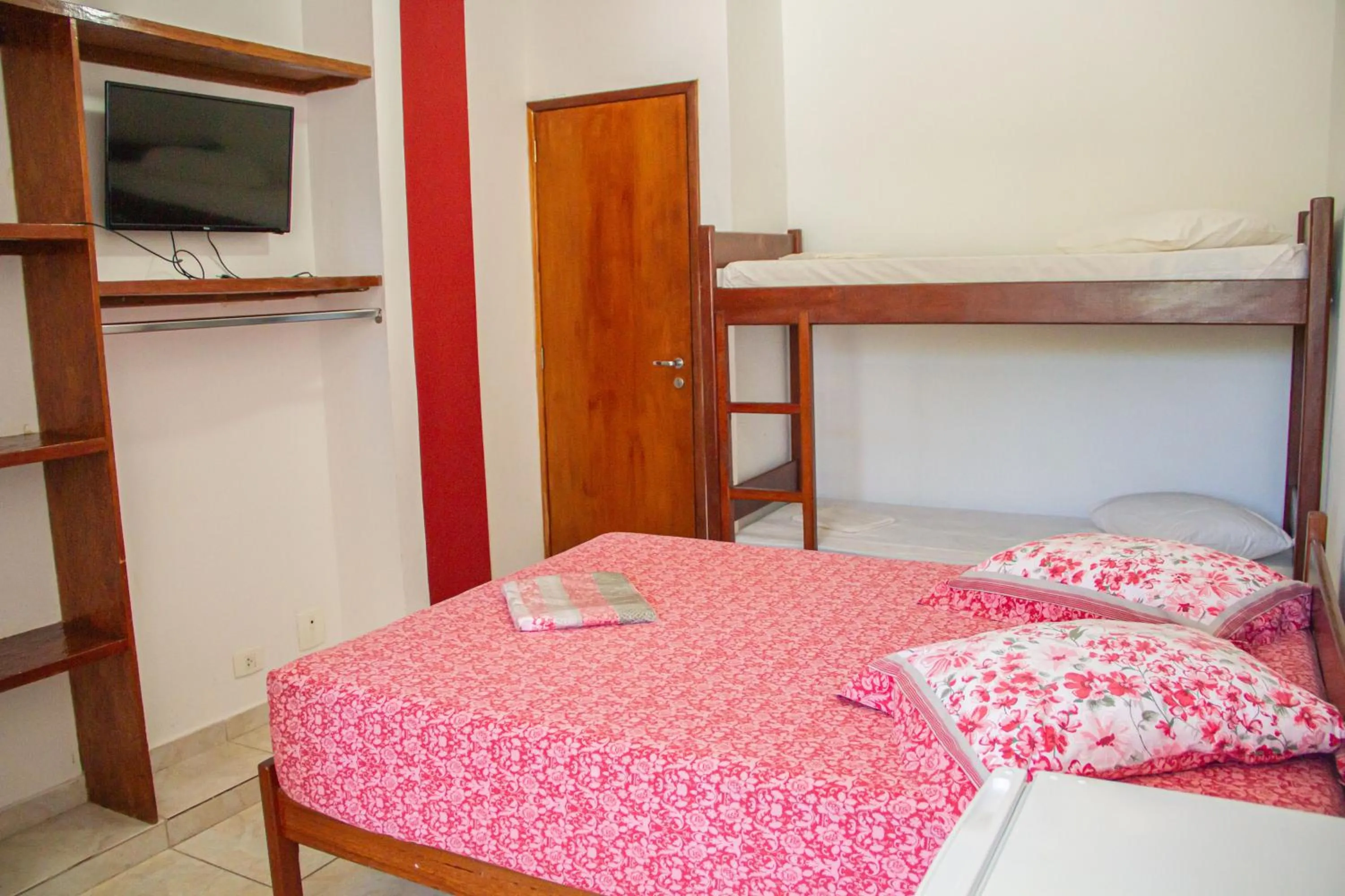 Bed in Pousada Estrela Dourada