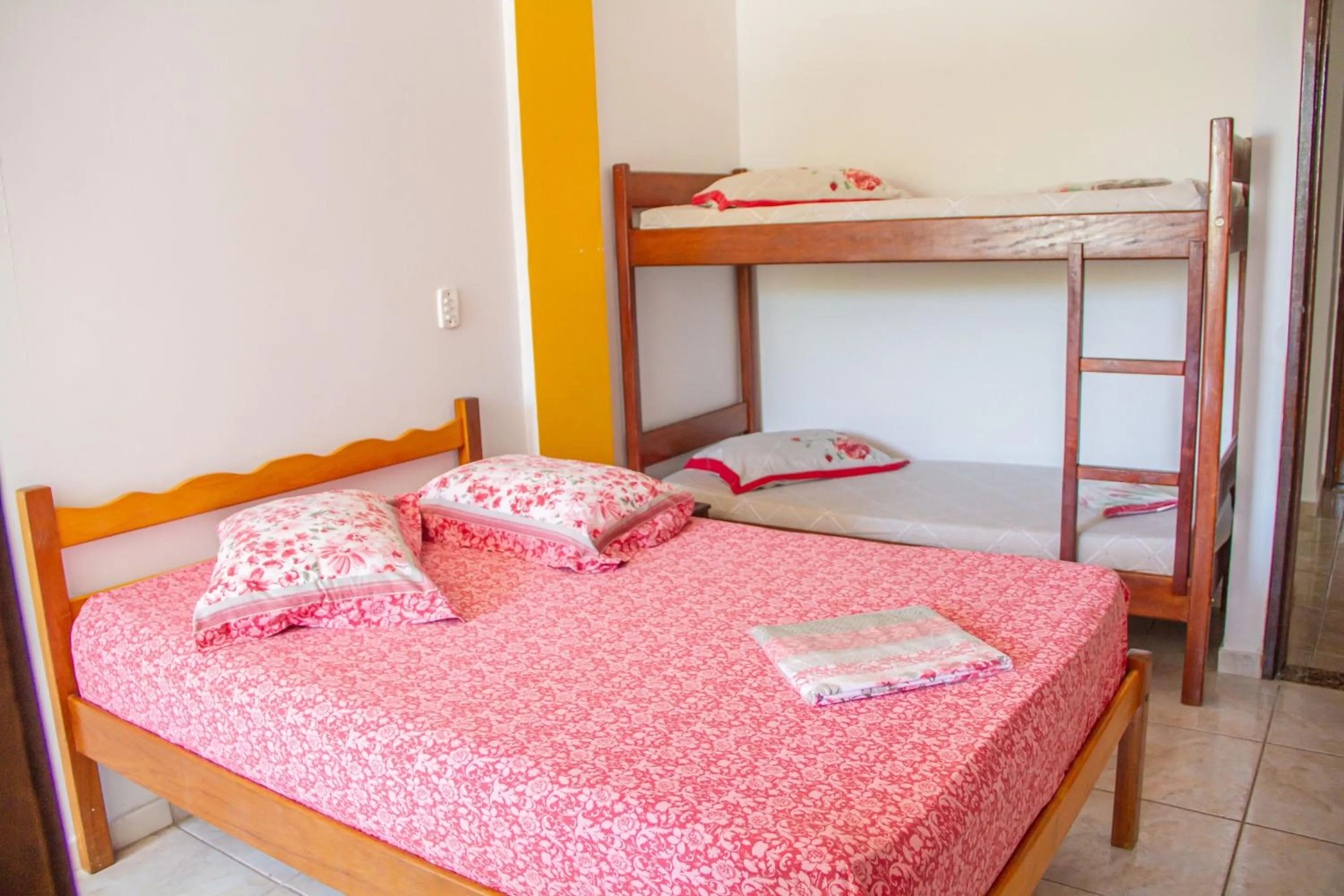 Bed in Pousada Estrela Dourada