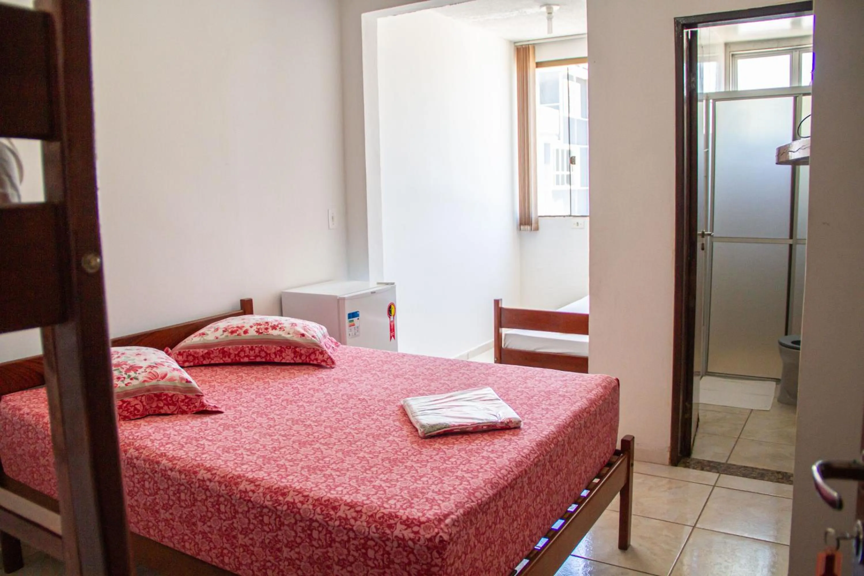 Bed in Pousada Estrela Dourada