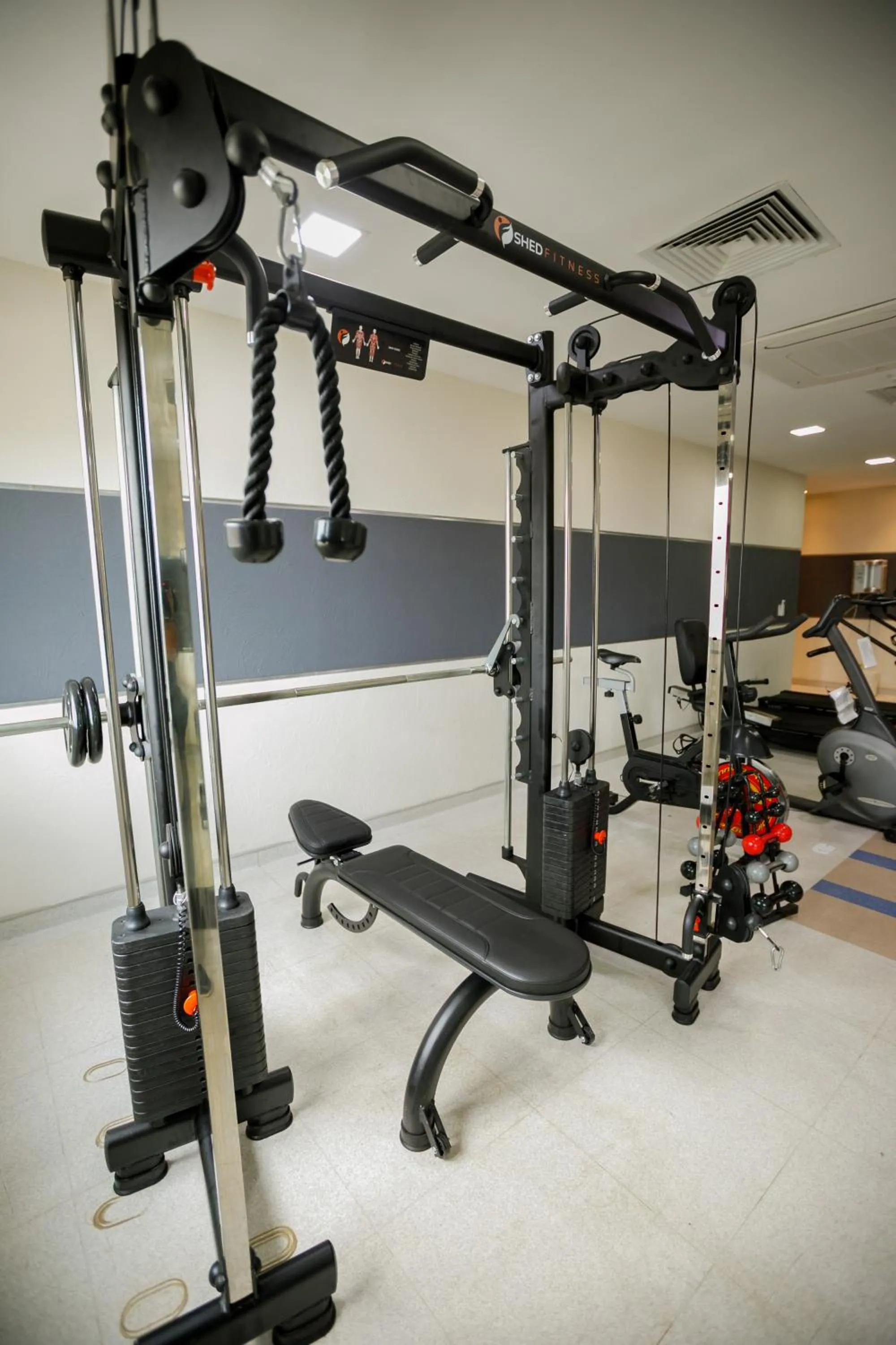 Fitness centre/facilities in Comfort Suites Londrina