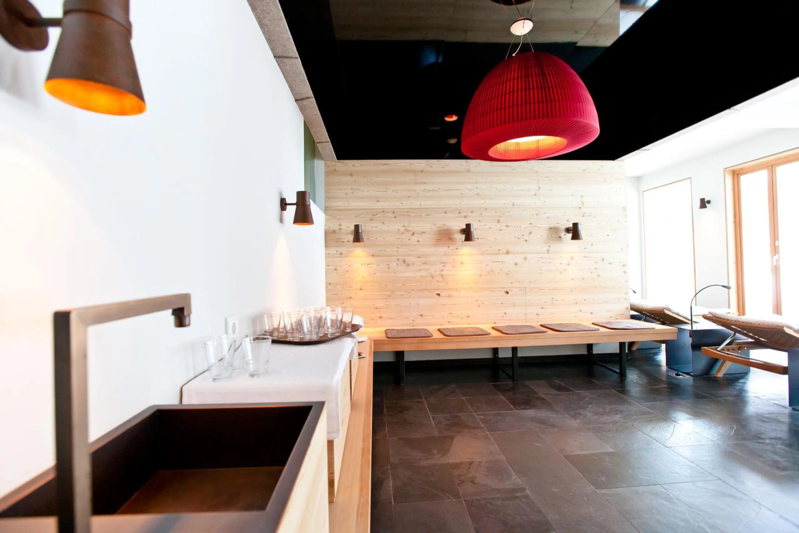 Sauna in Ferienpension Senfter