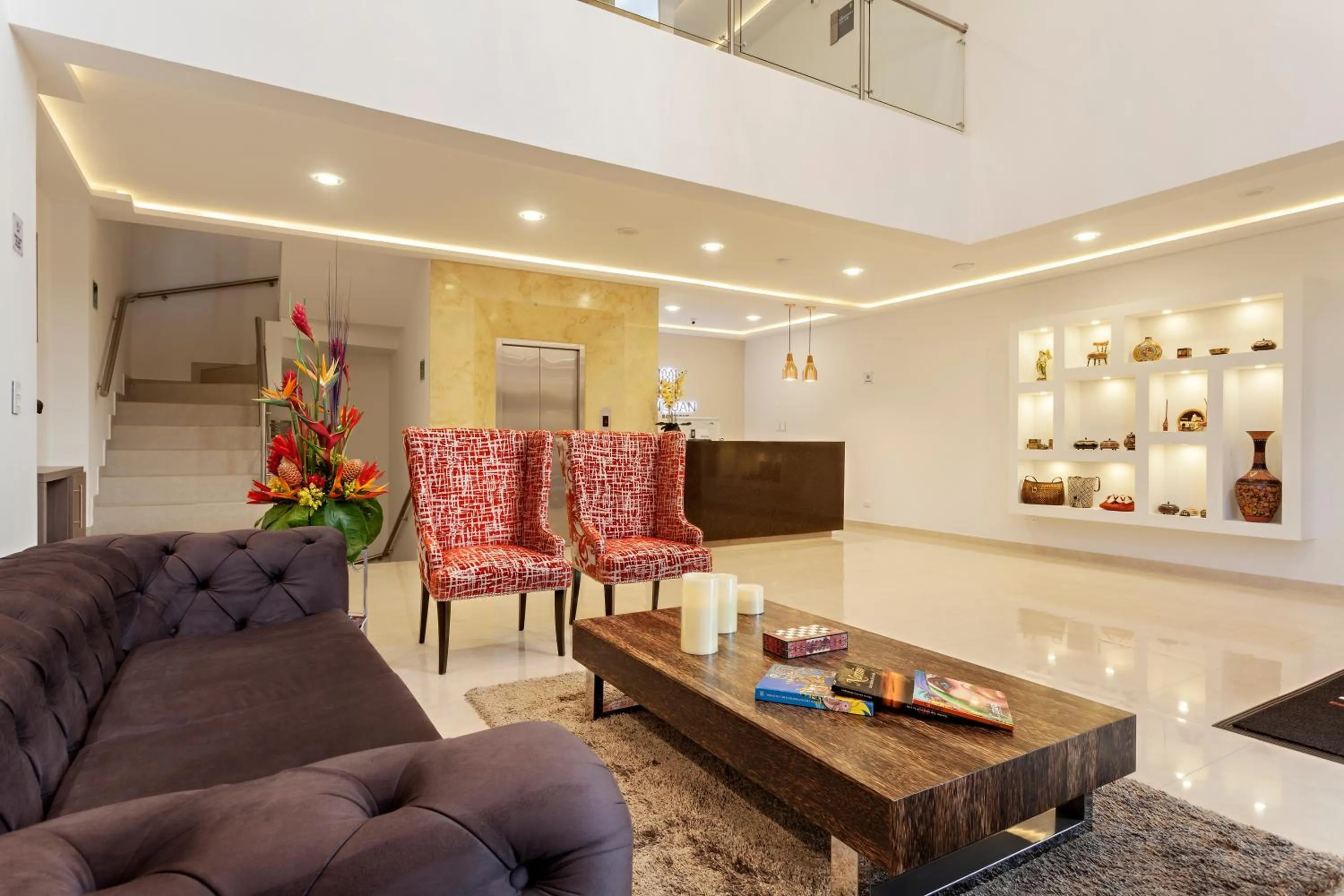 Lobby or reception in San Juan Hotel Boutique Pasto