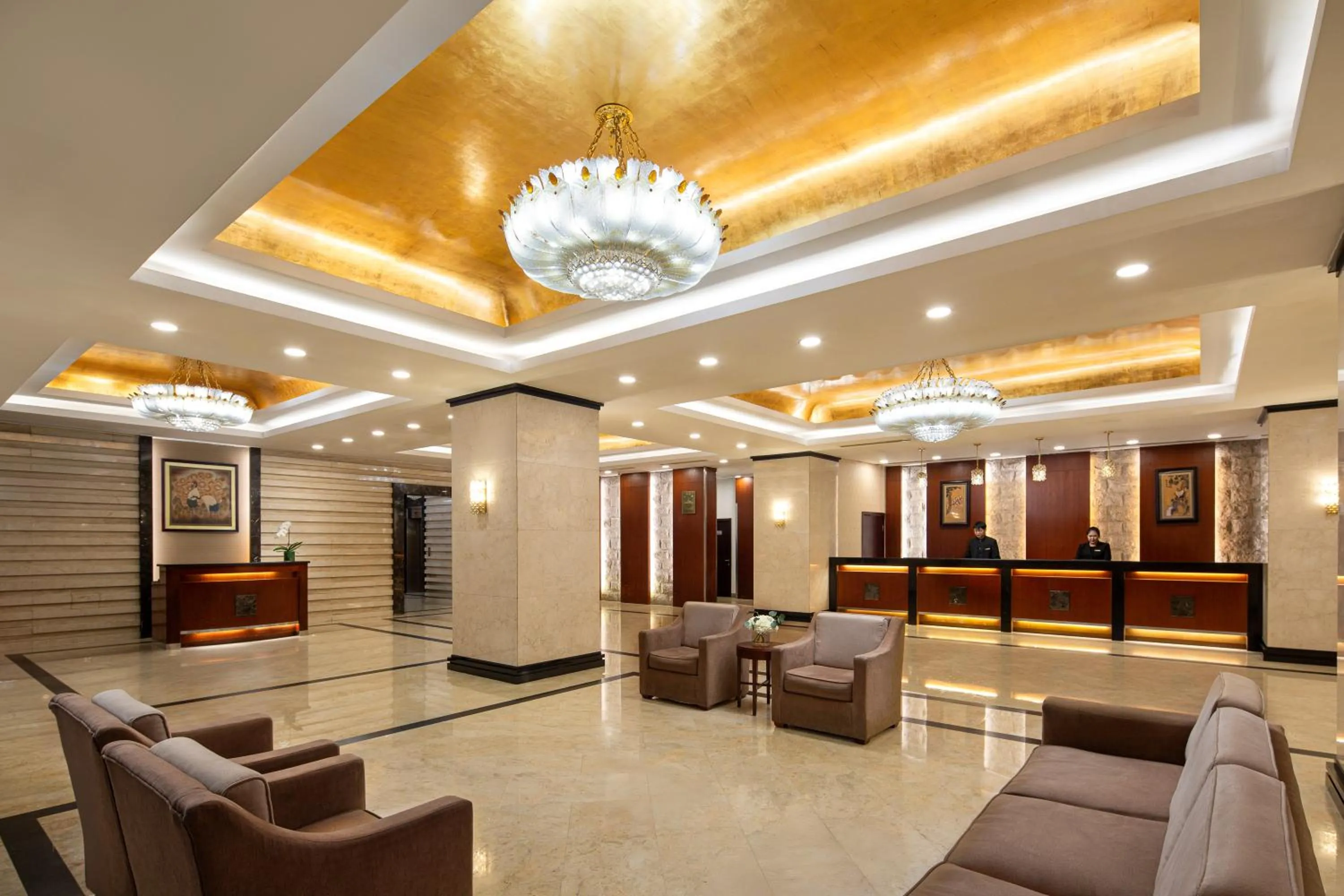 Lobby or reception in Sunworld Hotel Wangfujing