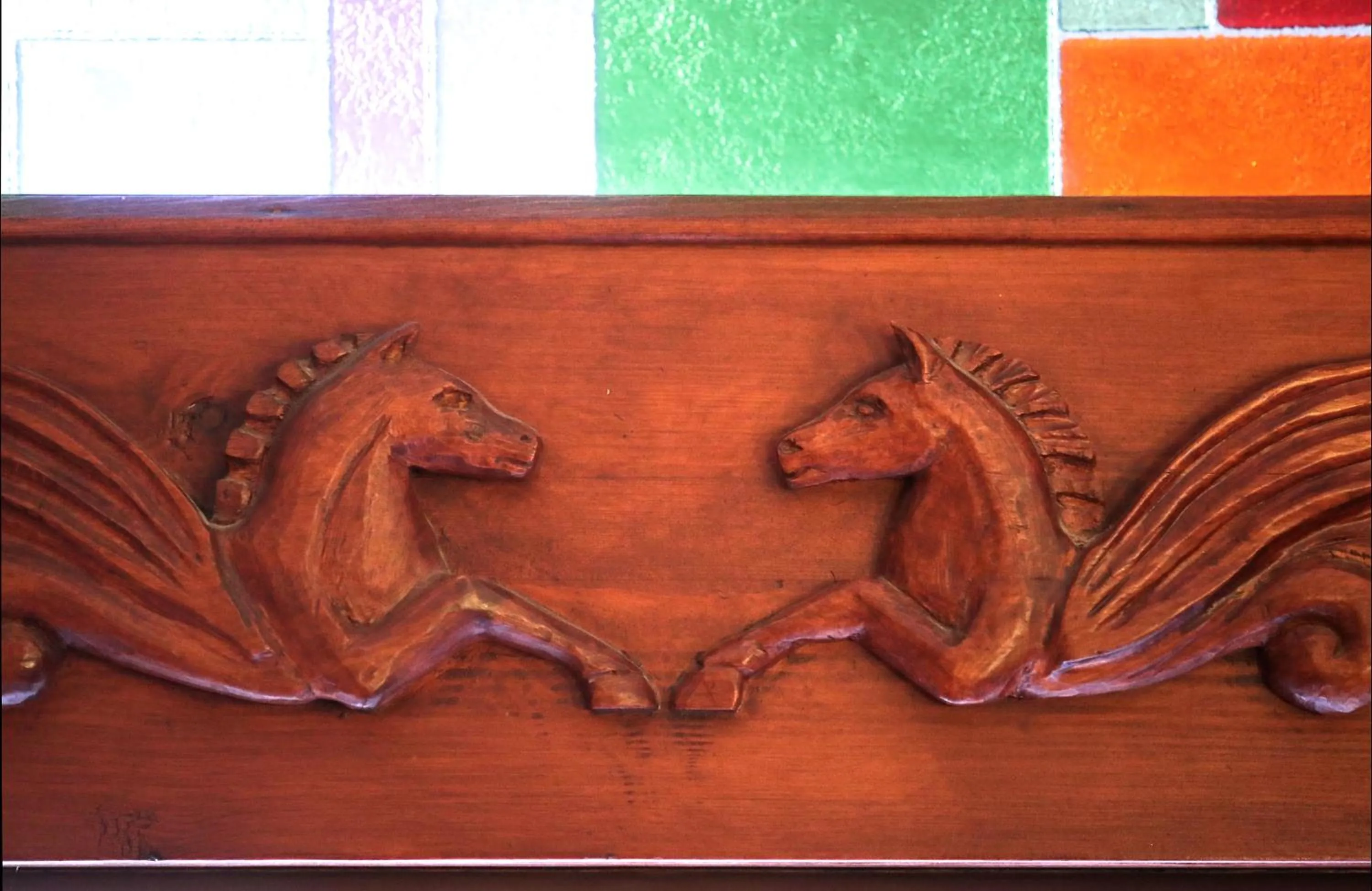 Decorative detail in YundAntik Cunda Konaklari