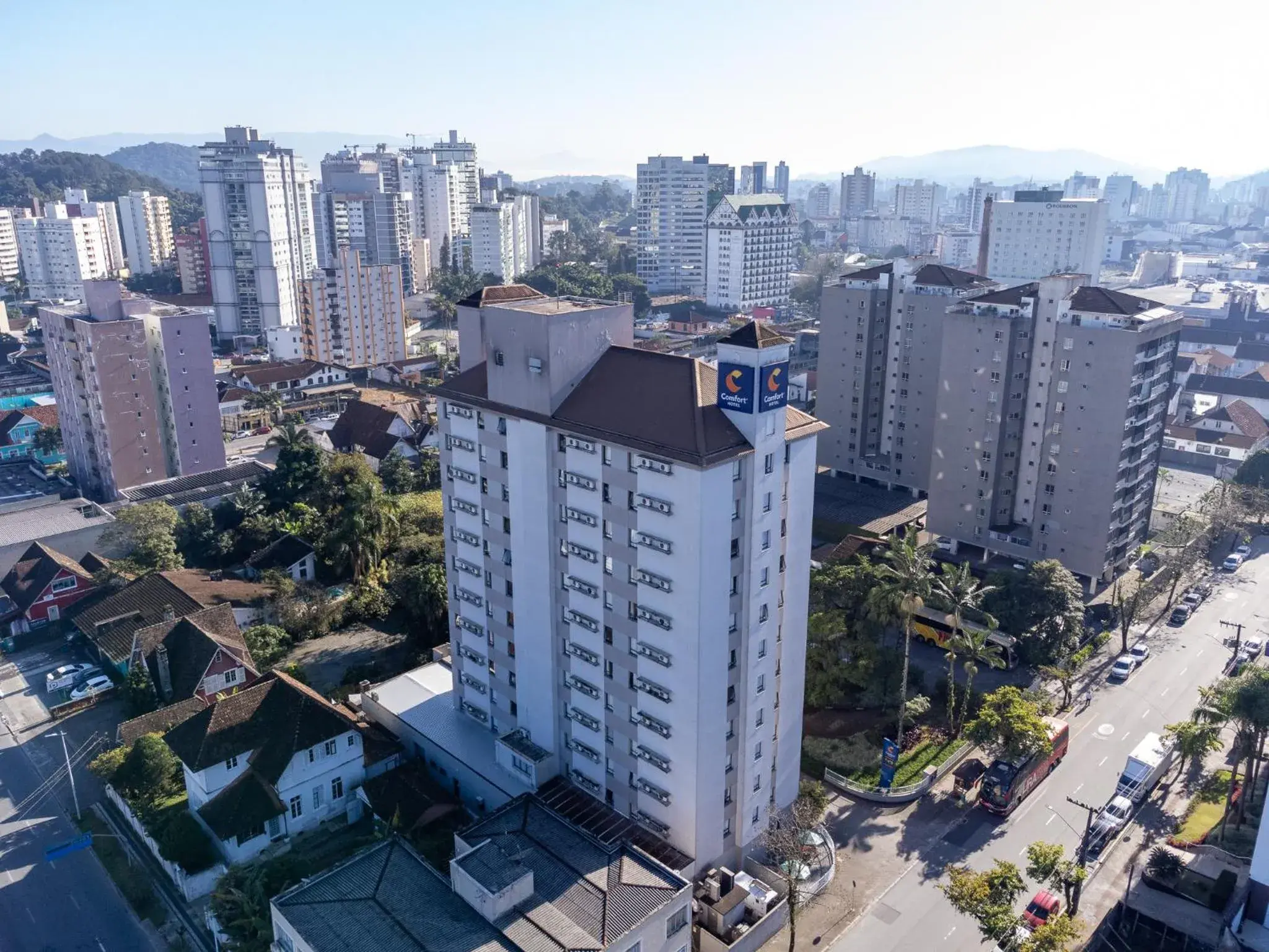 Property building in Comfort Hotel Joinville Property building in Comfort Hotel Joinville