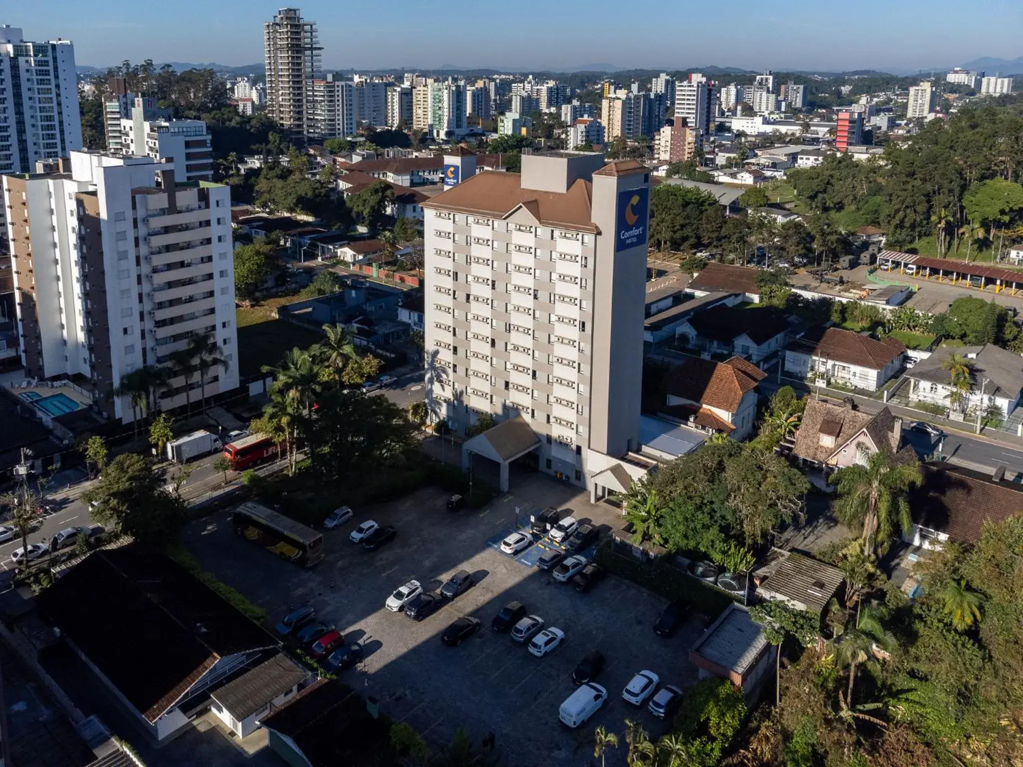 Property building in Comfort Hotel Joinville Property building in Comfort Hotel Joinville