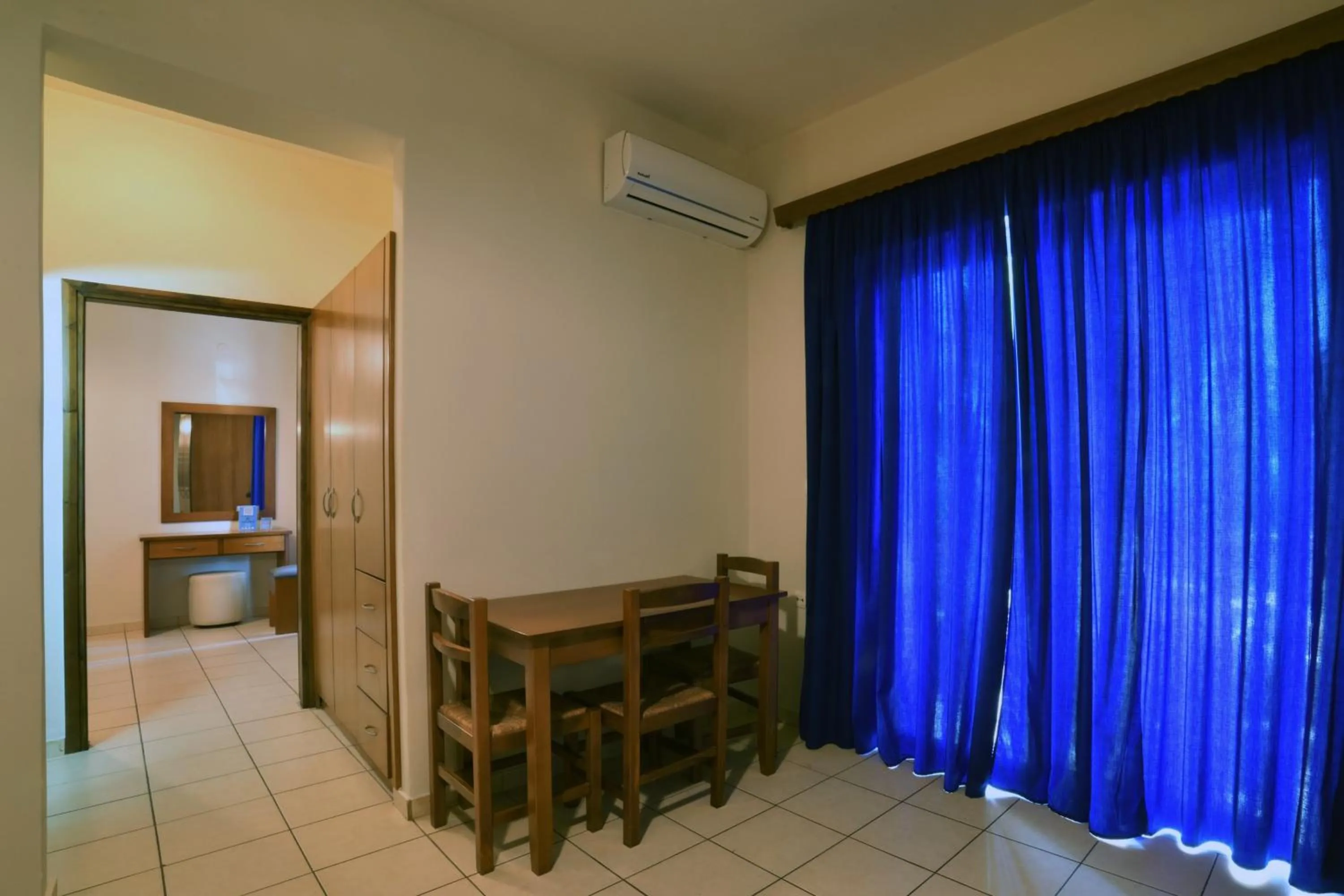 Seating area in Akatos Hotel