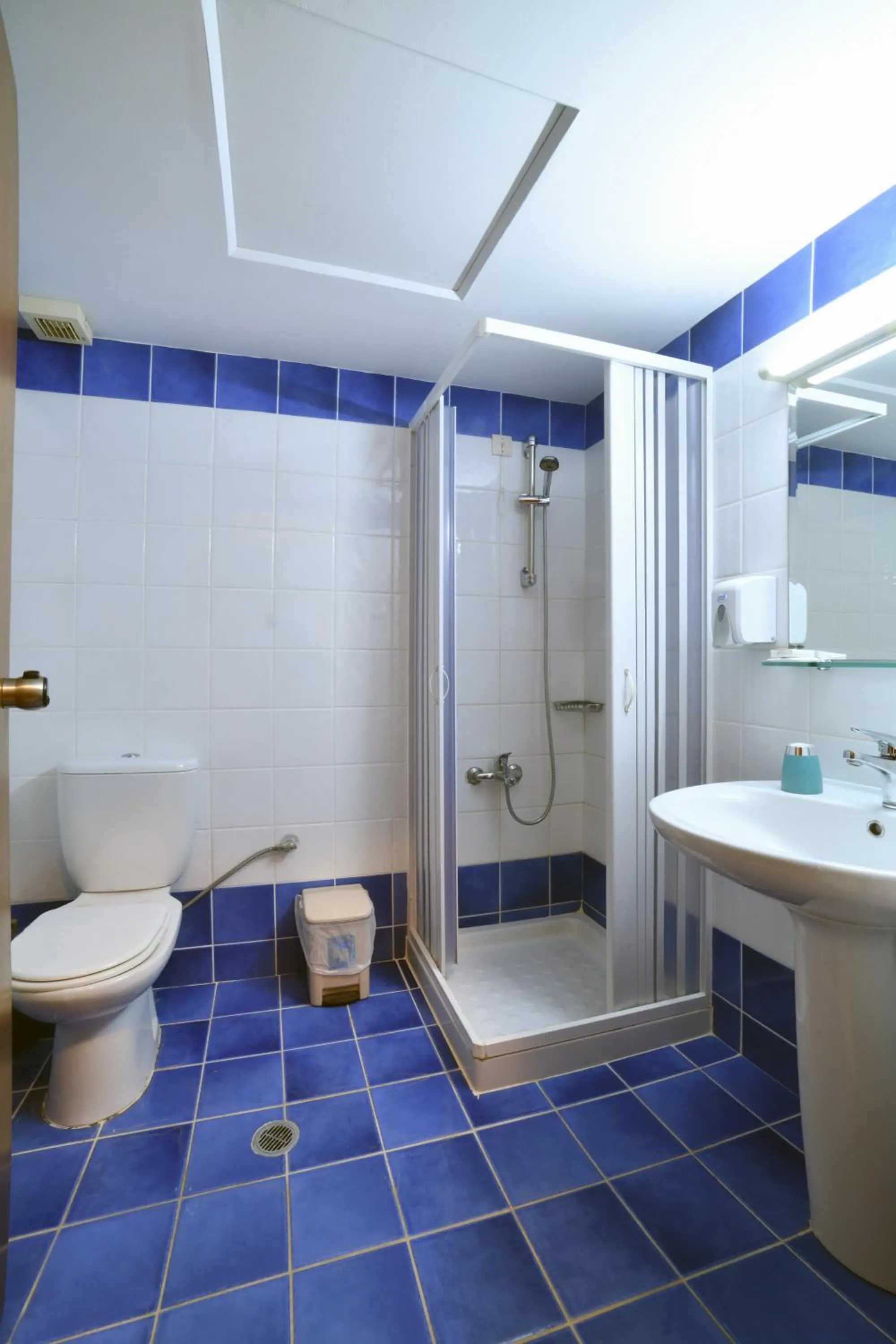 Shower in Akatos Hotel