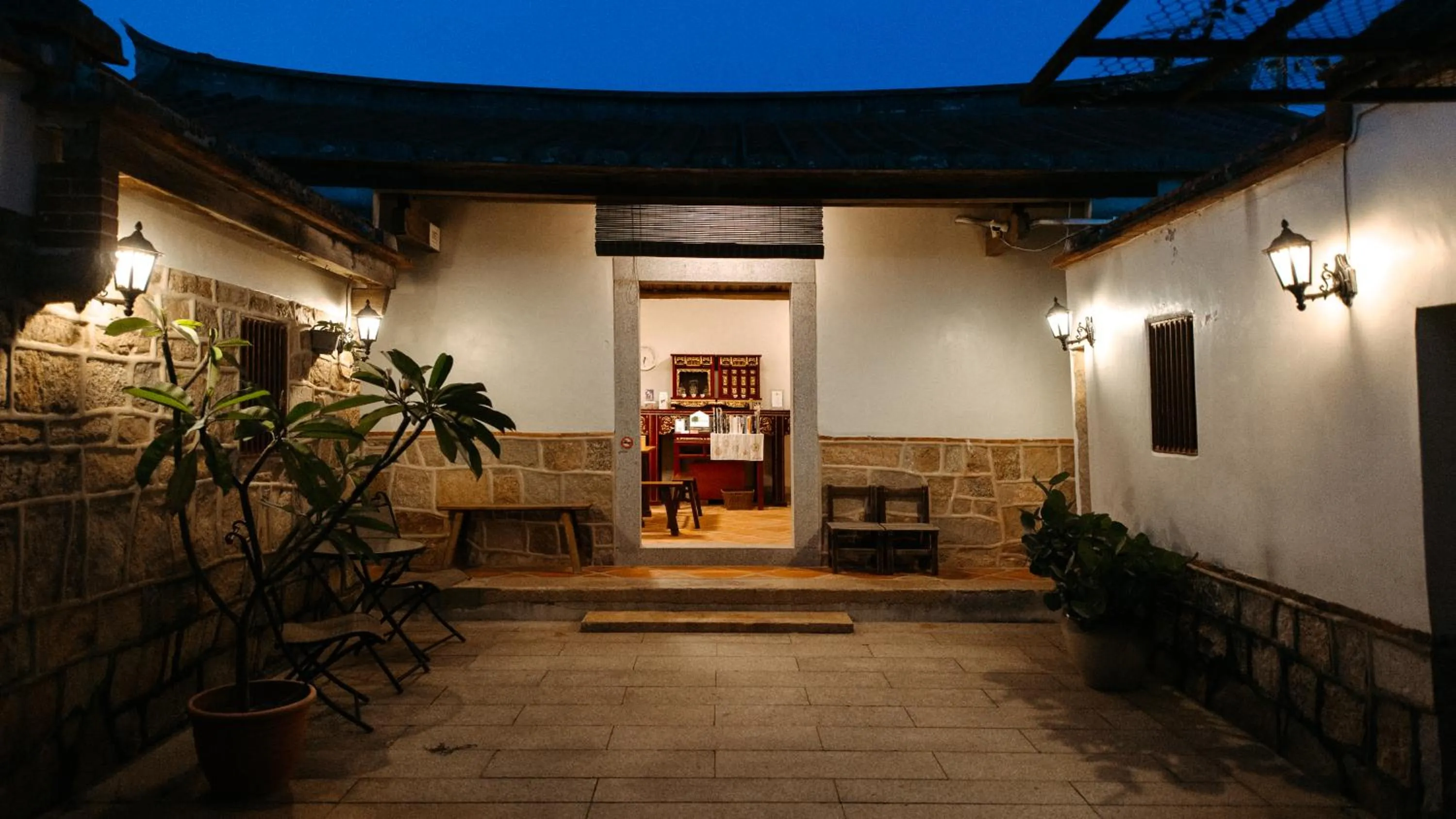 Patio in Live Guest House