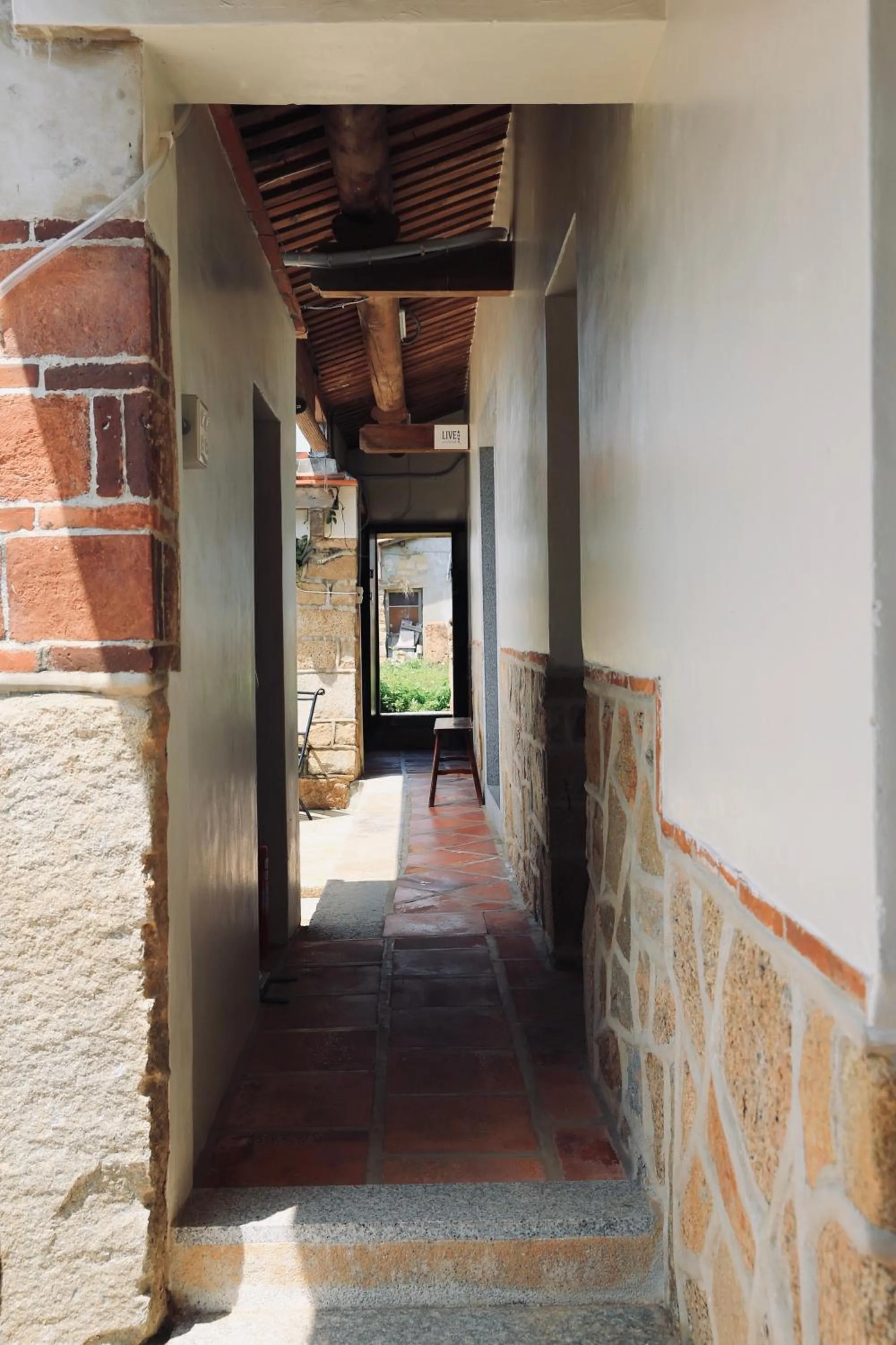 Patio in Live Guest House