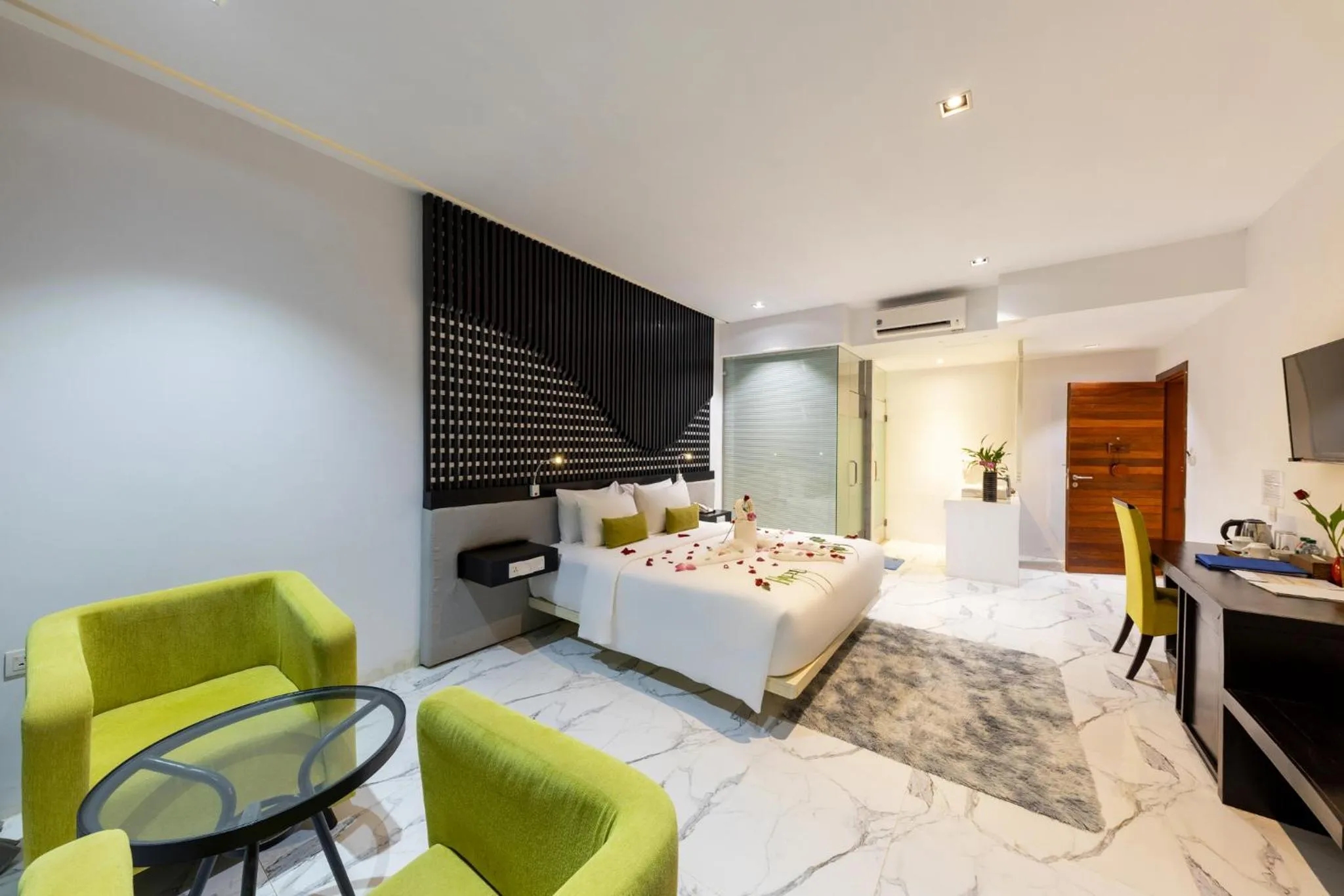 Bed in King Rock Residence